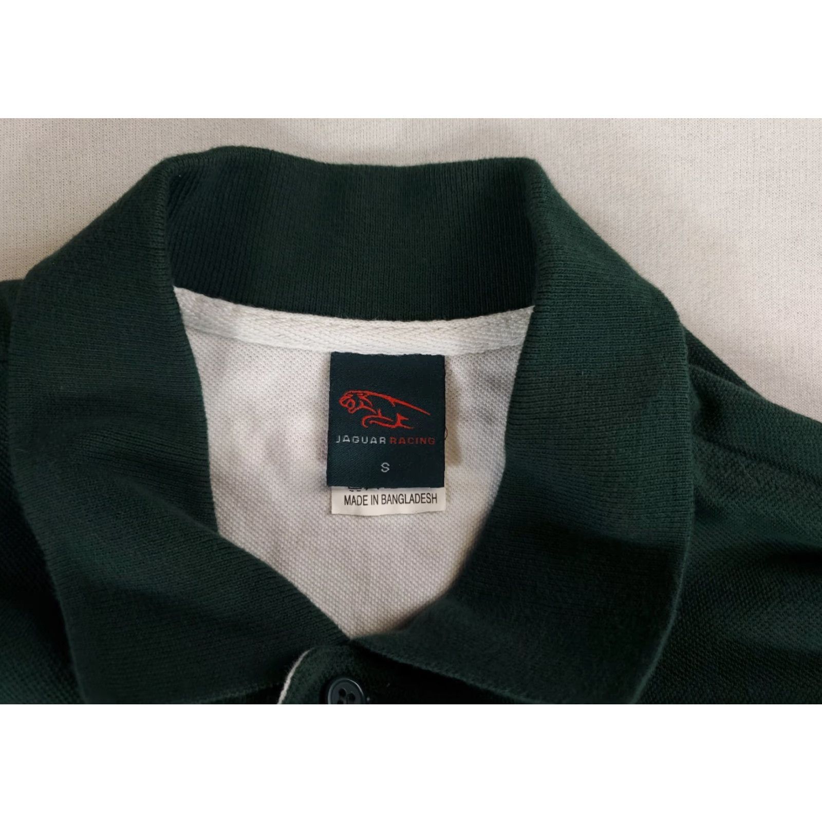 Vintage Jaguar Racing Green Polo Shirt Short Sleeve Embroidered Mens S Size US S / EU 44-46 / 1 - 3 Thumbnail