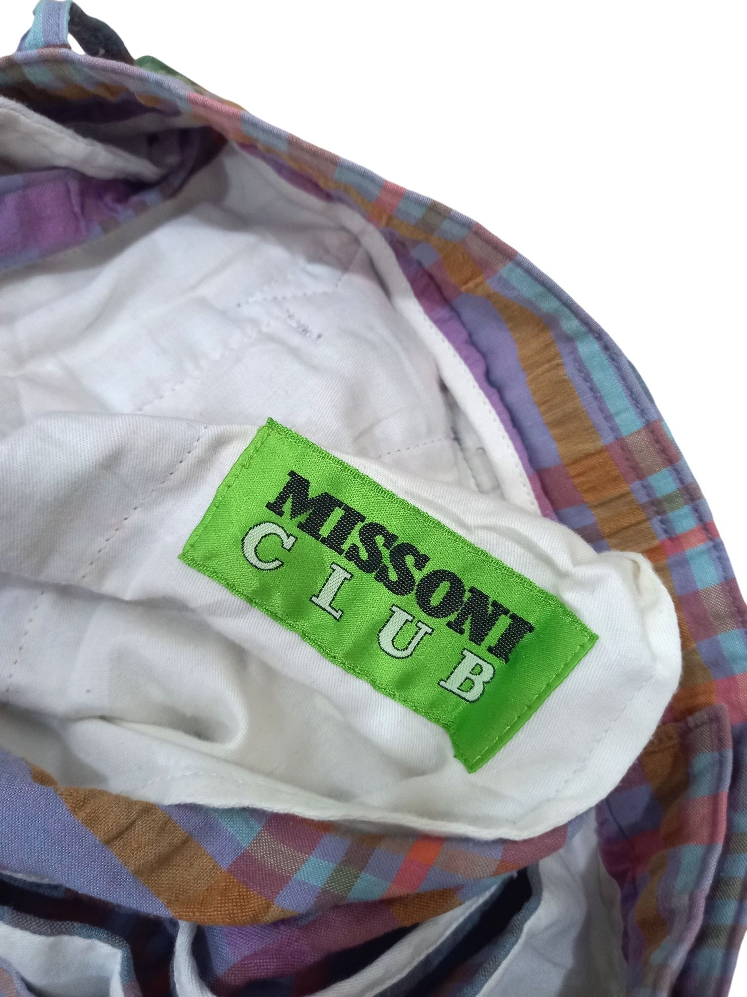 Missoni Rare! Vintage Missoni Club Vibrant Checkered Golf Pants Size US 31 - 5 Thumbnail