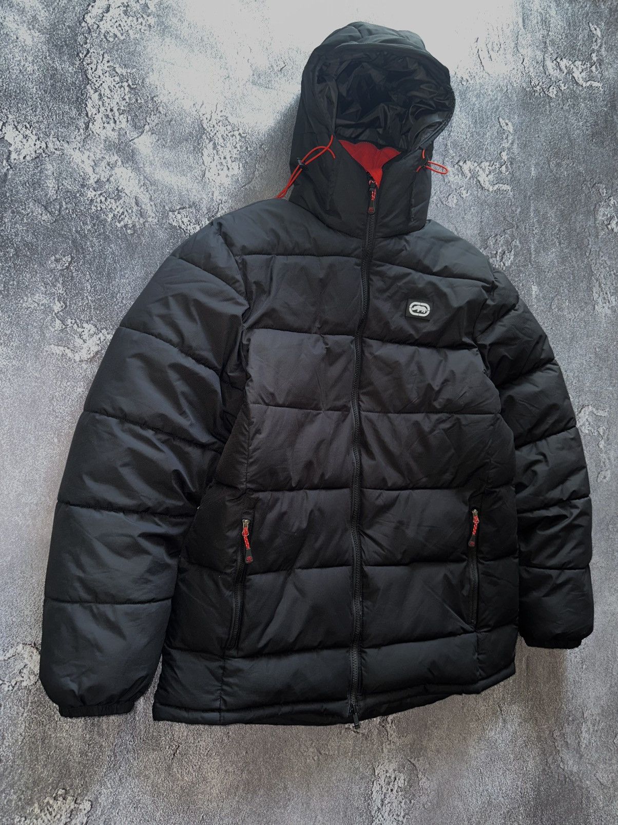 Ecko Unltd. ☄️ Vintage Rare Ecko Unltd Logo Drill Puffer Y2K SK8 Size US L / EU 52-54 / 3 - 2 Thumbnail