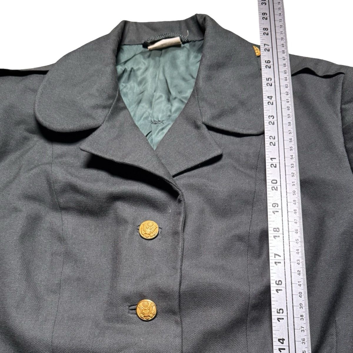 Other US Army Coat 18LG Blazer Uniform Jacket Wool Blend Tropical Size XL / US 12-14 / IT 48-50 - 6 Thumbnail