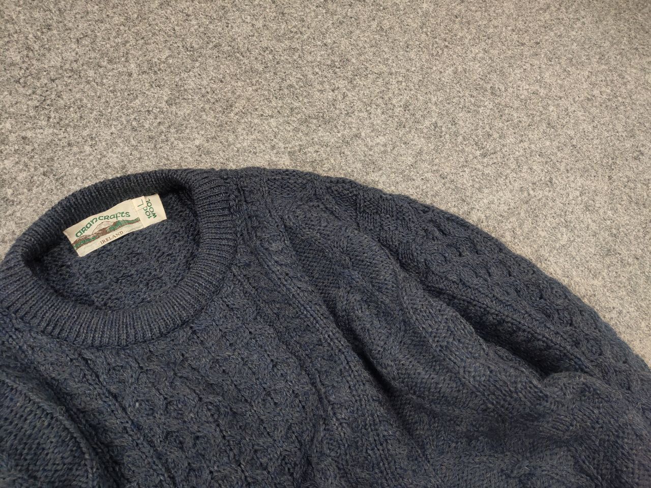Aran Crafts Vintage Aran Crafts Sweater Wool Knit Fisherman Crewneck Size US L / EU 52-54 / 3 - 6 Thumbnail