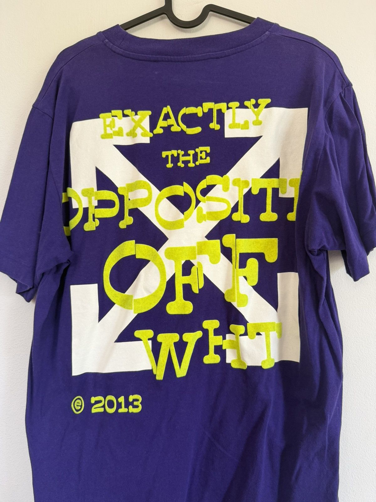 Off-White Off White Opposite Arrow Slim TEE Size US L / EU 52-54 / 3 - 6 Thumbnail