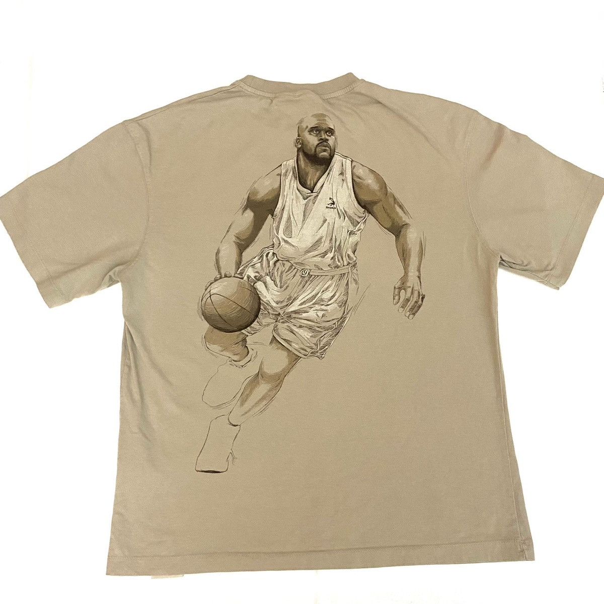 Zara Shaq Zara Mens Large T-Shirt Light Graphic Basketball Sports Size US L / EU 52-54 / 3 - 1 Thumbnail