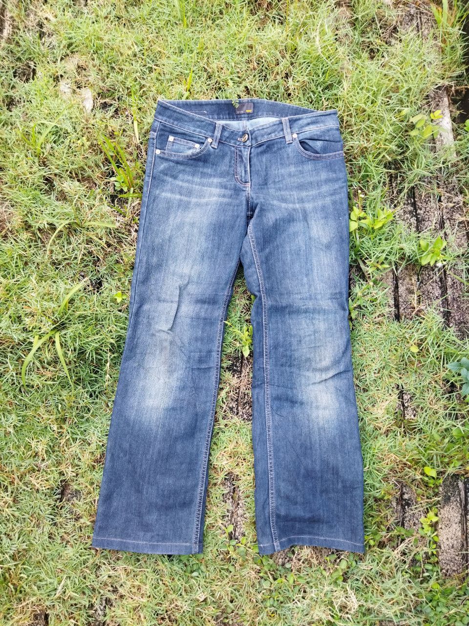 Fendi Fendi Cropped Blue Jeans Size 27" / US 4 / IT 40 - 2 Thumbnail