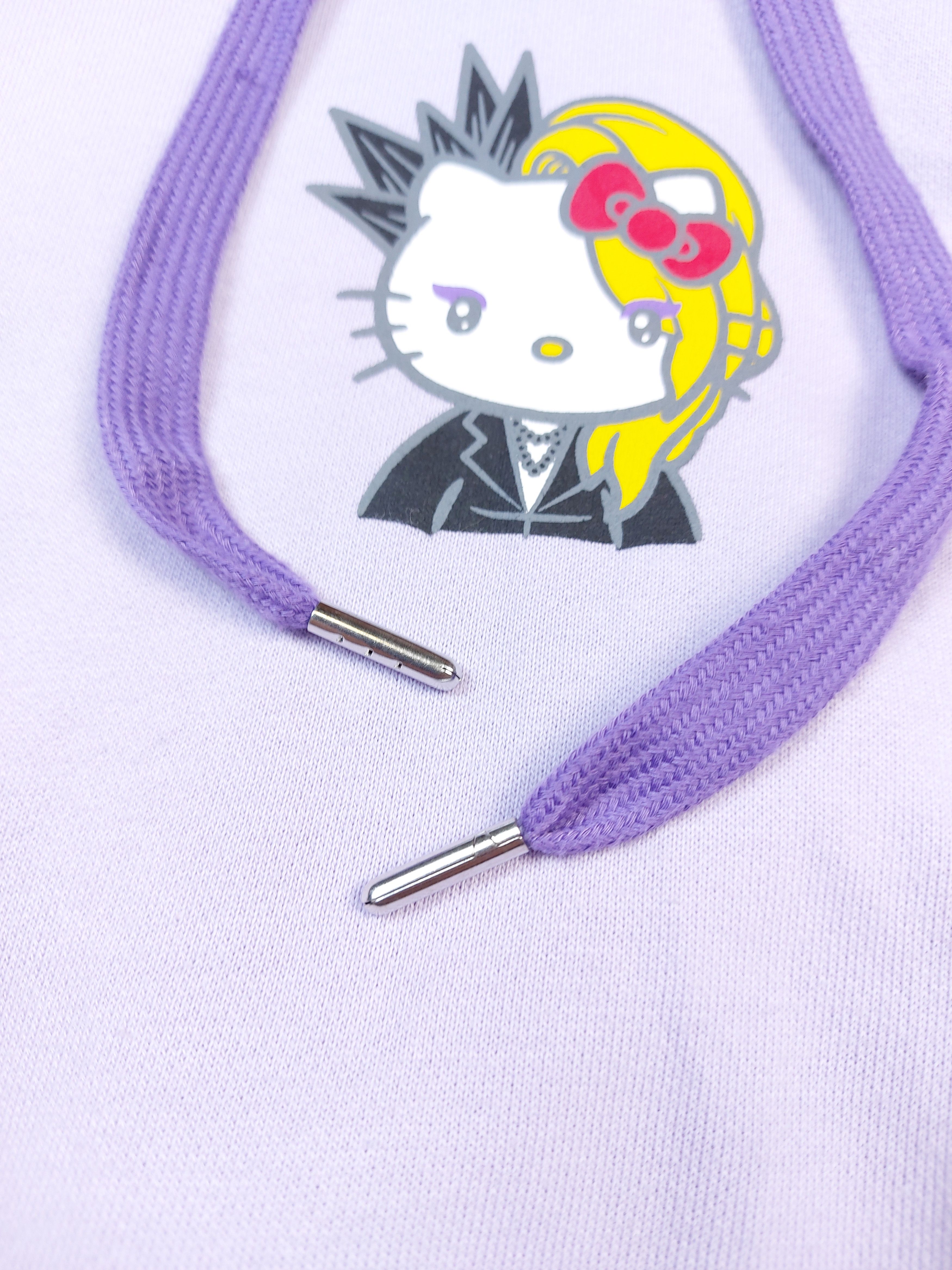 Band Tees × Japanese Brand X Japan x Hello Kitty Yoshikitty Yoshiki Hayashi Hoodie Size US L / EU 52-54 / 3 - 4 Thumbnail
