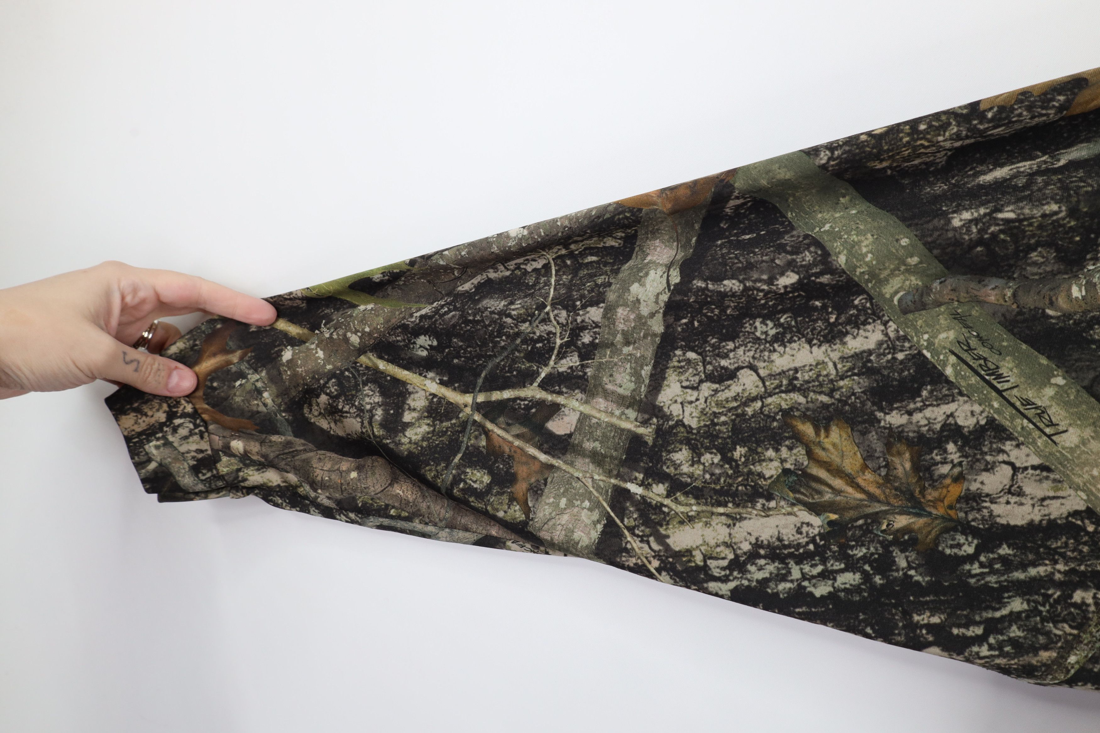 Vintage Vintage 90s World Cup Soccer Camouflage Long Sleeve T-Shirt Size US XL / EU 56 / 4 - 7 Thumbnail