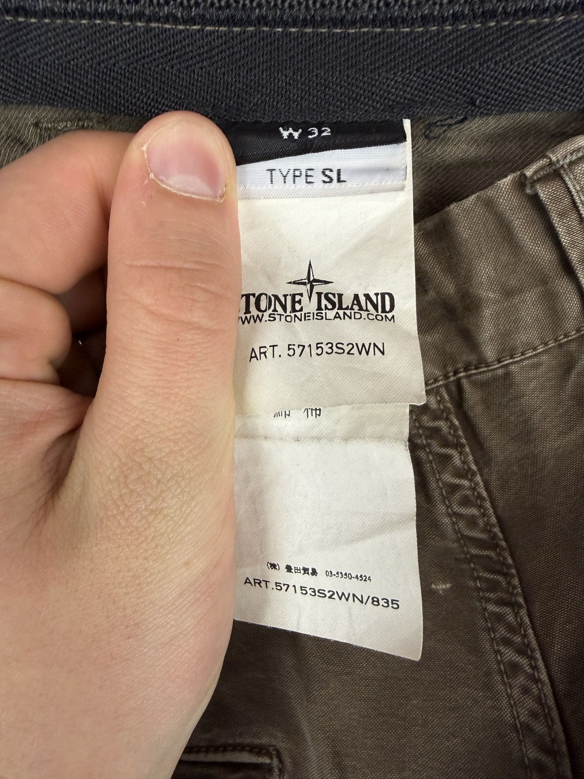 Stone Island Brown Stone Island cargo trousers Size US 32 / EU 48 - 8 Thumbnail