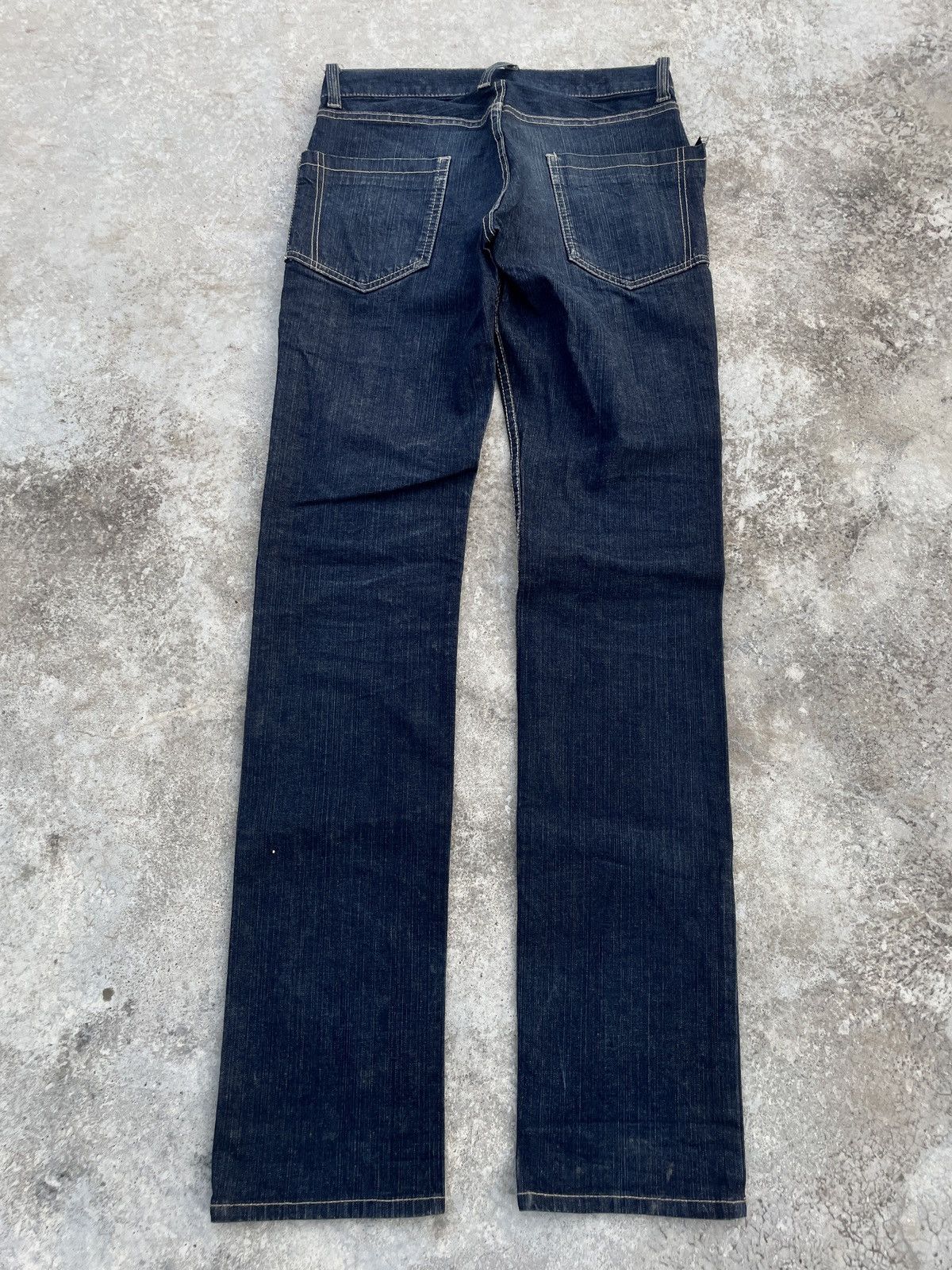 2000s JAPANESE BRAND SEMANTIC DESIGN BONDAGE SKINNY