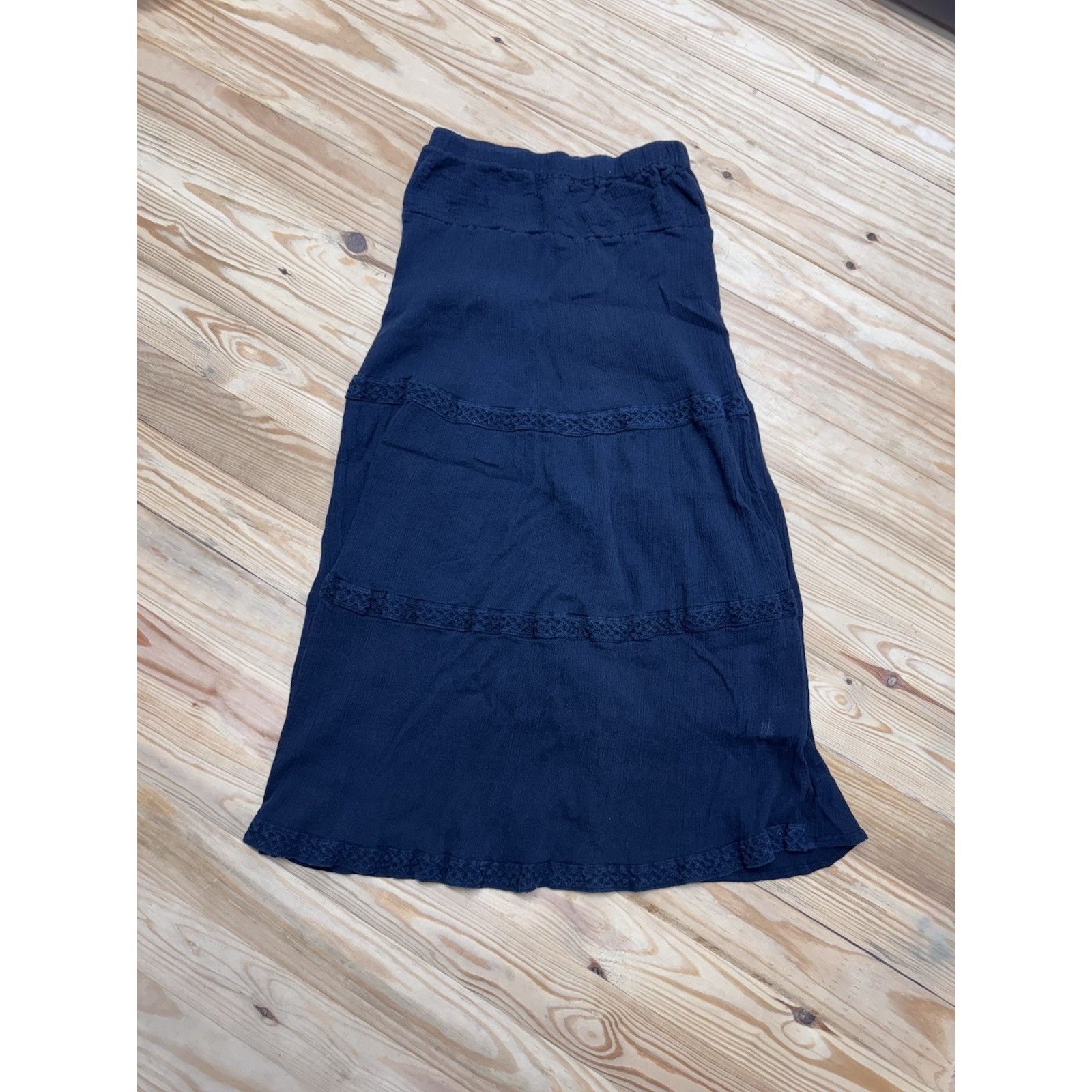 Other J Gee Women’s Vintage Black Lined Skirt Size Large Size 26" / US 2 / IT 38 - 2 Thumbnail