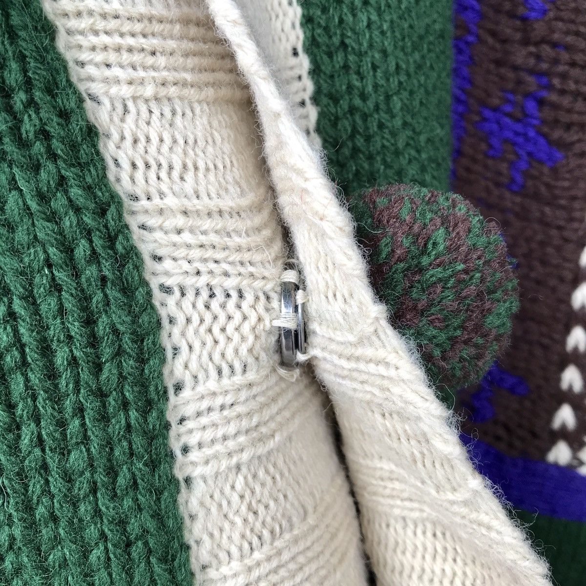 Issey Miyake × Japanese Brand × Ne-Net Ne-Net Japan Issey Miyake Design Knitted Hooded Sweater Size US M / EU 48-50 / 2 - 9 Thumbnail