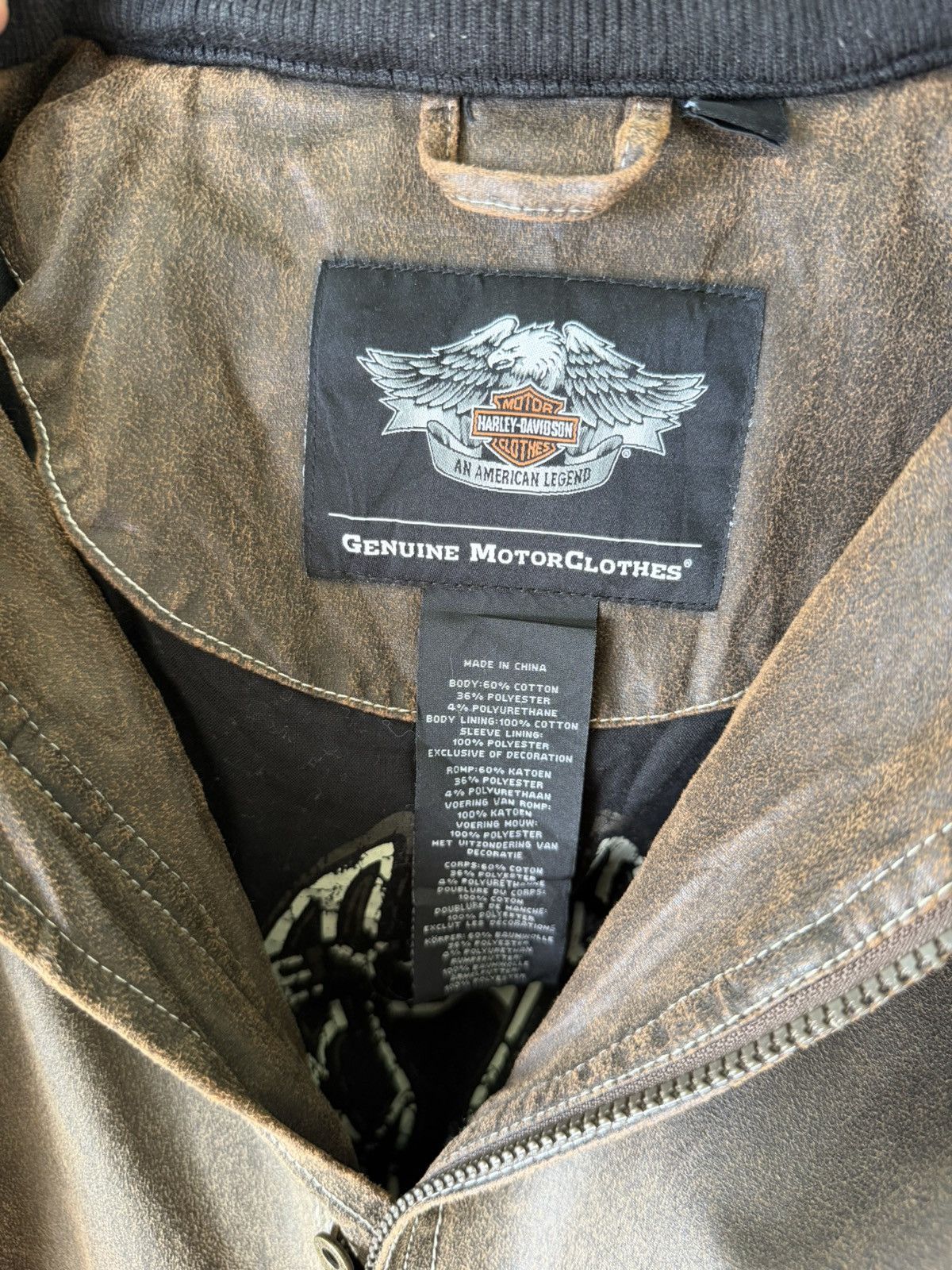 Harley Davidson Vintage Harley Davidson Motor Jacket Size US M / EU 48-50 / 2 - 20 Thumbnail