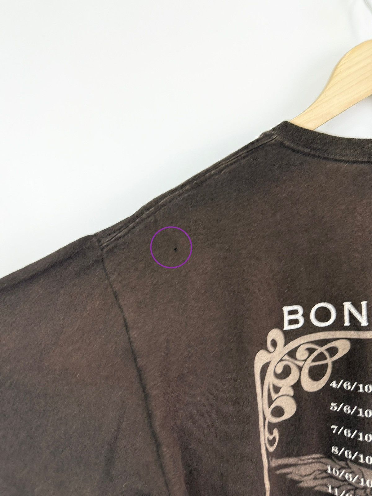 Bon Jovi 🇺🇸 Vintage 2010 Bon Jovi Rock Bend T-Shirt Rare Retro Hype Size US M / EU 48-50 / 2 - 11 Thumbnail
