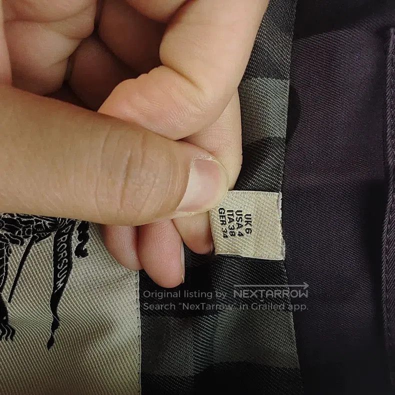 Burberry Burberry Purple Trench Coat UK6. Size US M / EU 48-50 / 2 - 3 Thumbnail
