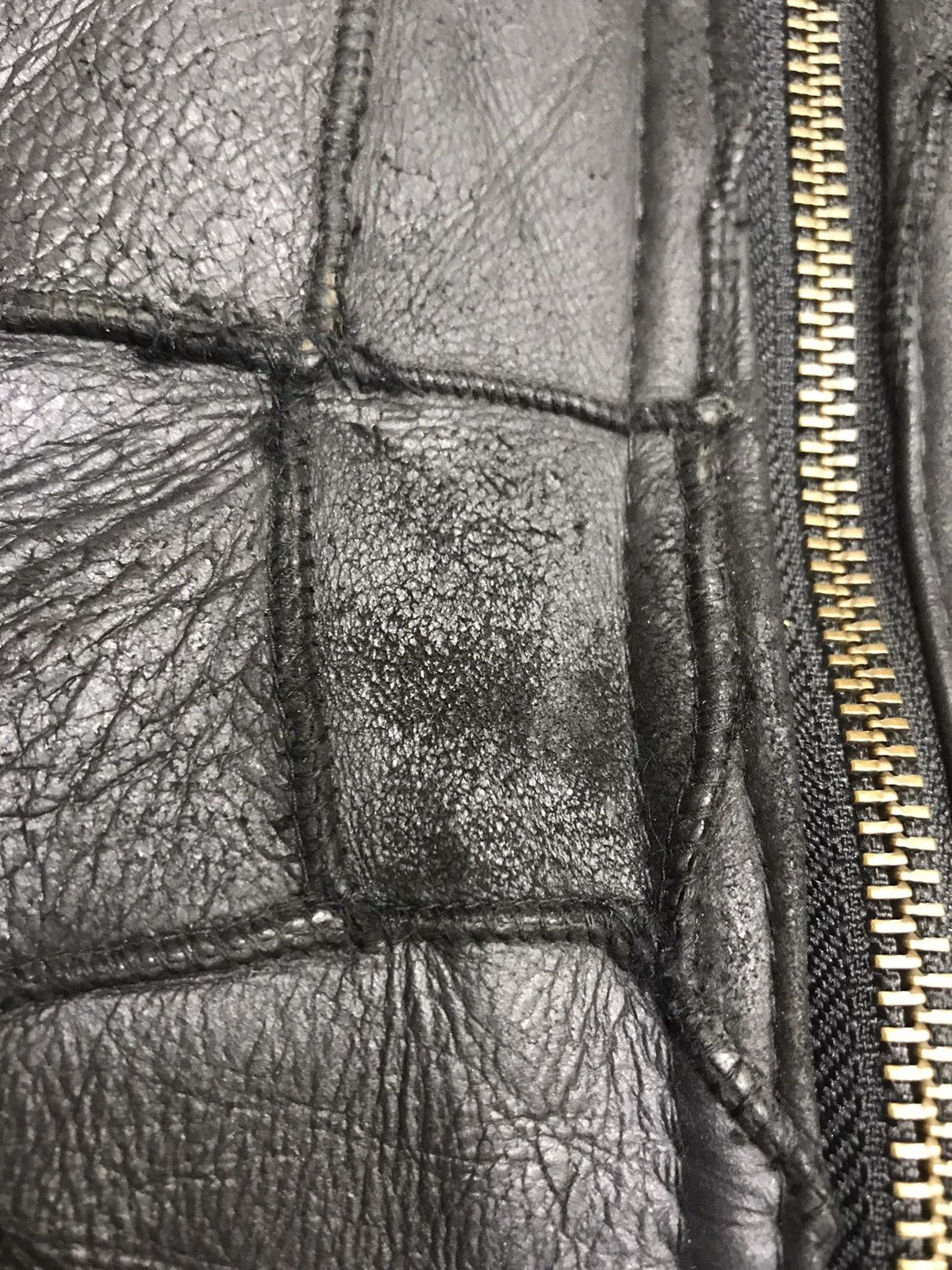 Japanese Brand 💥ARCHIVAL💥Vie Homme Ve Femme Patch Goatskin Leather Jacket Size US S / EU 44-46 / 1 - 21 Thumbnail