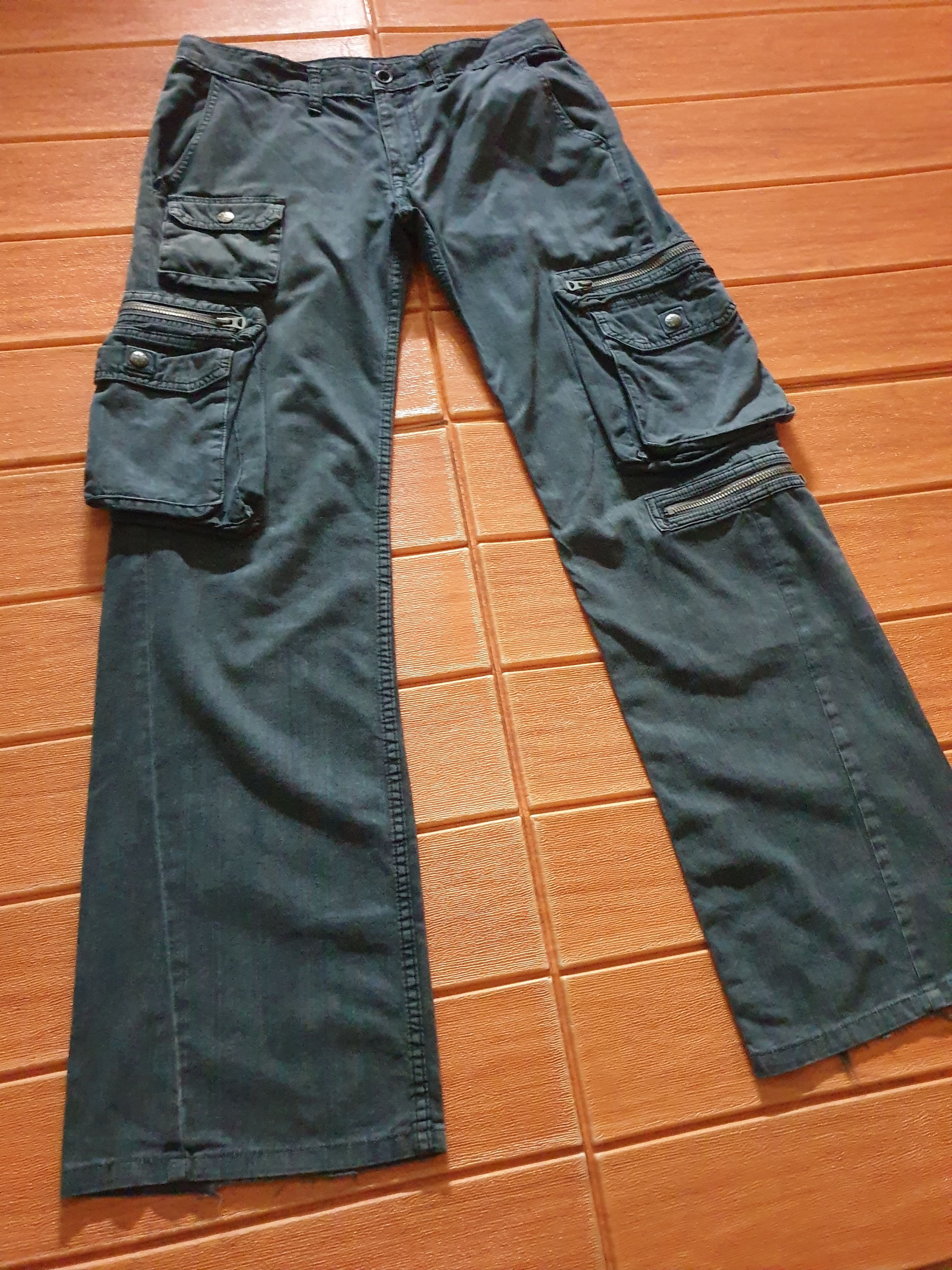 Japanese Brand 💥Surplus multipocket utility outdoor trousers pant Size US 31 - 3 Thumbnail