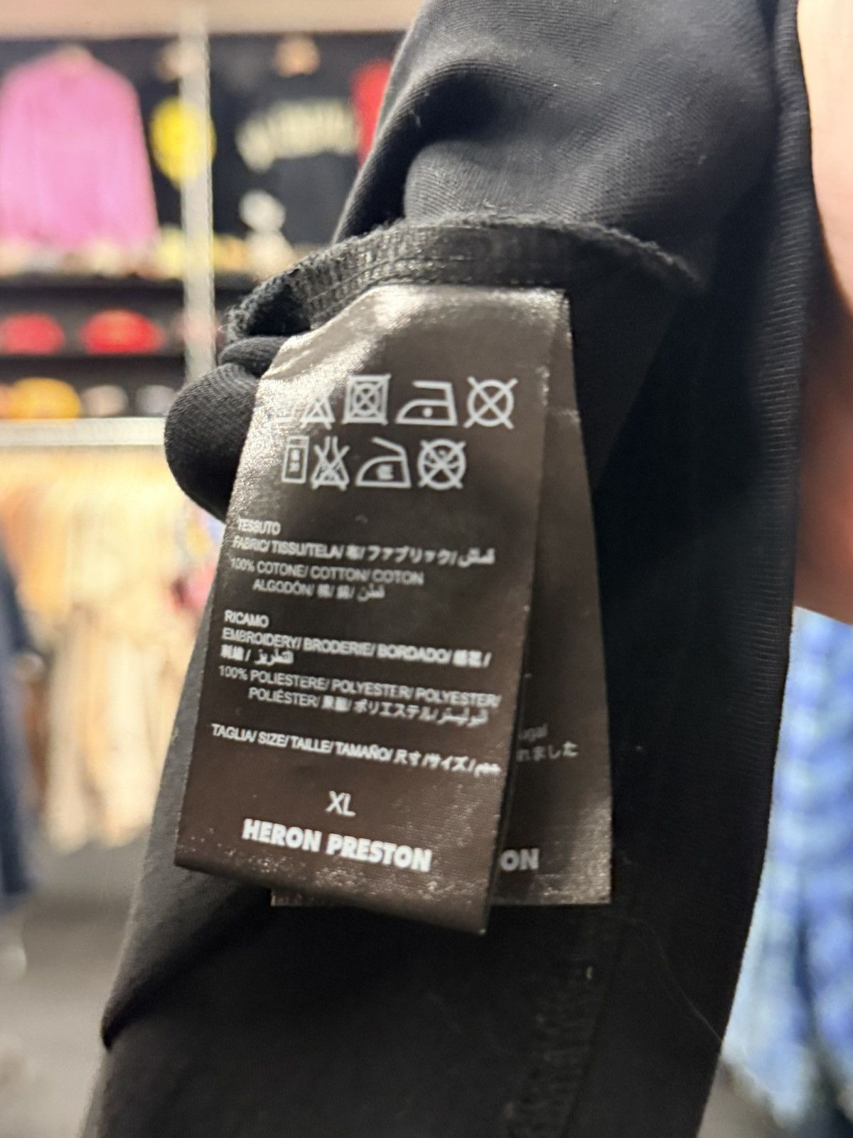 Heron Preston Heron Preston Logo Tee Size US XL / EU 56 / 4 - 4 Thumbnail
