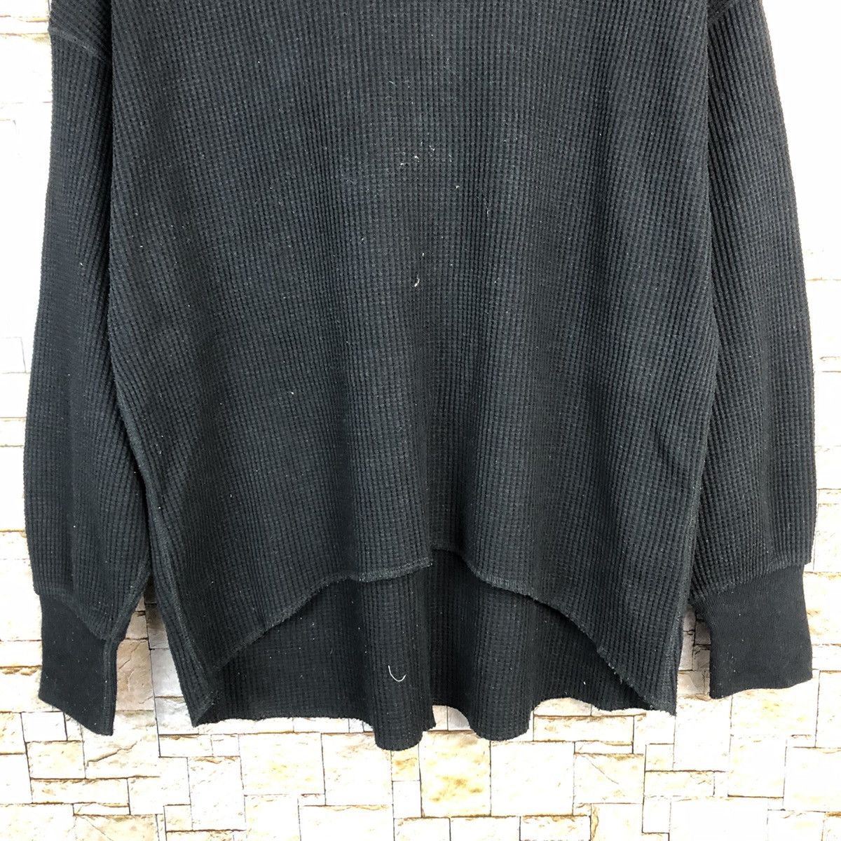 Japanese Brand Freak Store Black Sweatshirt knitwear #A421 Size L / US 10 / IT 46 - 3 Thumbnail