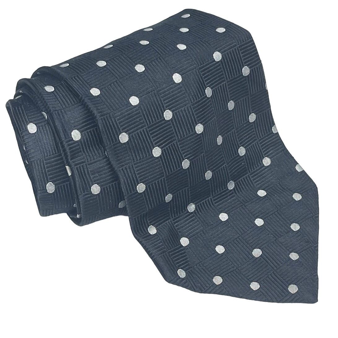 Geoffrey Beene GEOFFREY BEENE - Silk Tie - Black - Made in U.S.A Size ONE SIZE - 1 Thumbnail