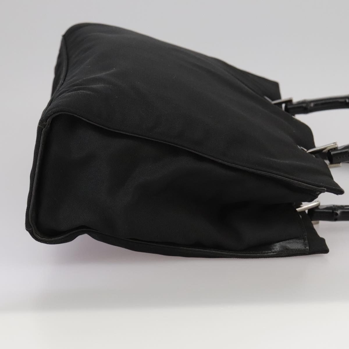 Gucci GUCCI Bamboo Hand Bag Nylon Black 002 002 Size ONE SIZE - 5 Thumbnail