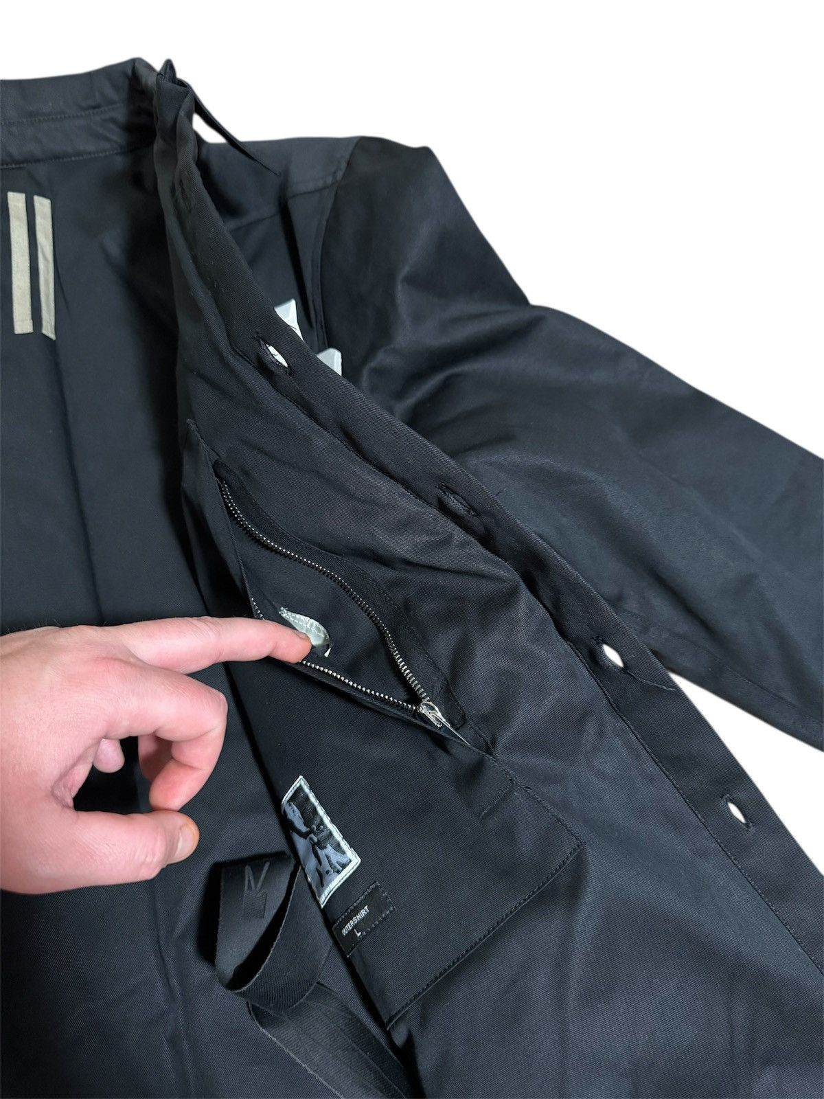 Rick Owens Drkshdw 🔥2000$ Rick Owens DRKSHDW 22SS Padded Outershirt Jacket Size US L / EU 52-54 / 3 - 13 Thumbnail
