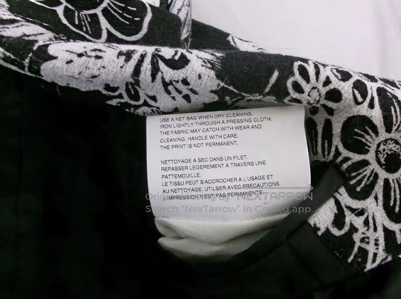 Comme des Garcons Comme Des Garcons Floral Irregular Jacket Size US XS / EU 42 / 0 - 8 Thumbnail