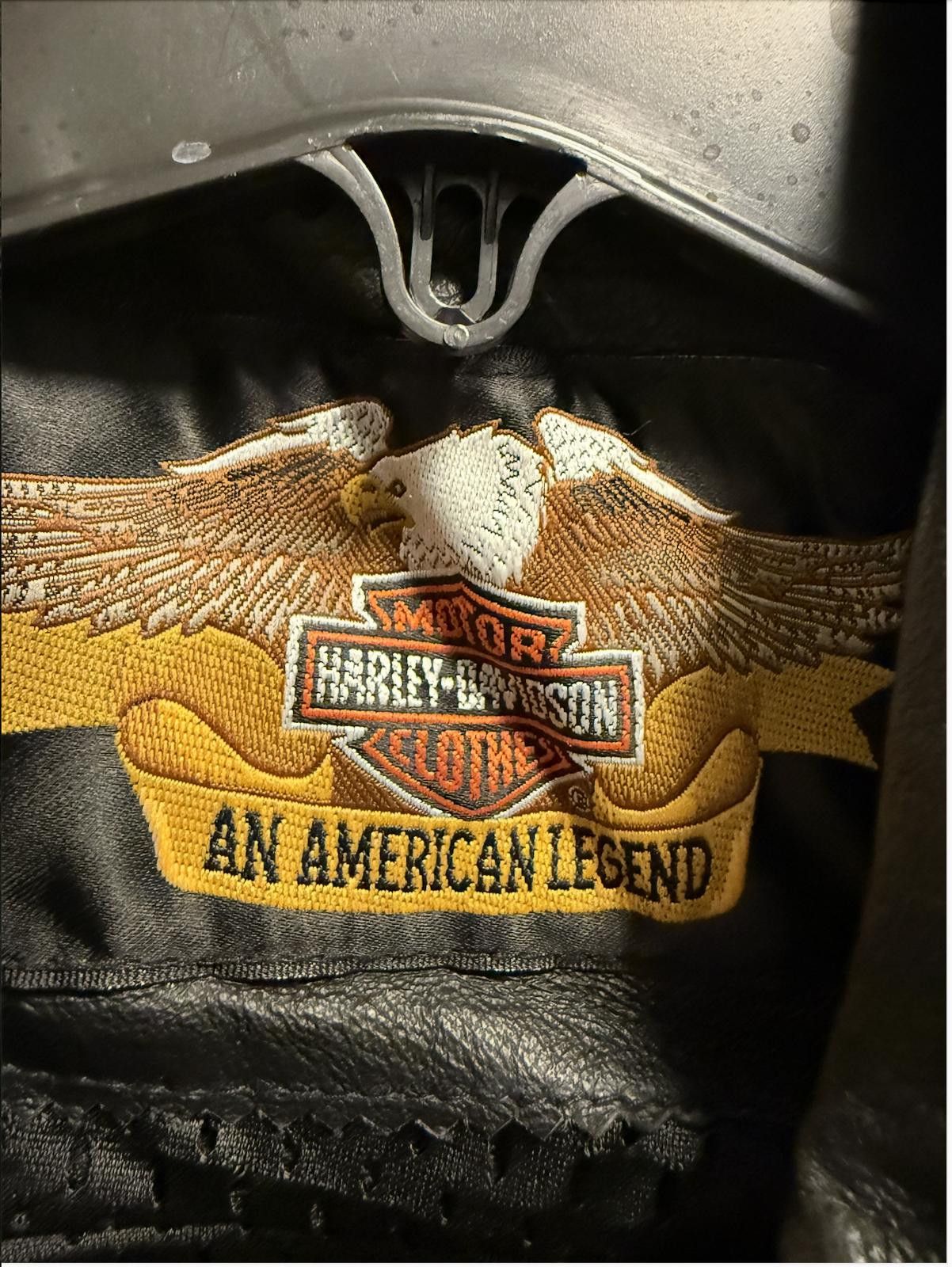 Harley Davidson Harley-Davidson Genuine Leather Chain Detail Jacket S Size S / US 4 / IT 40 - 4 Thumbnail