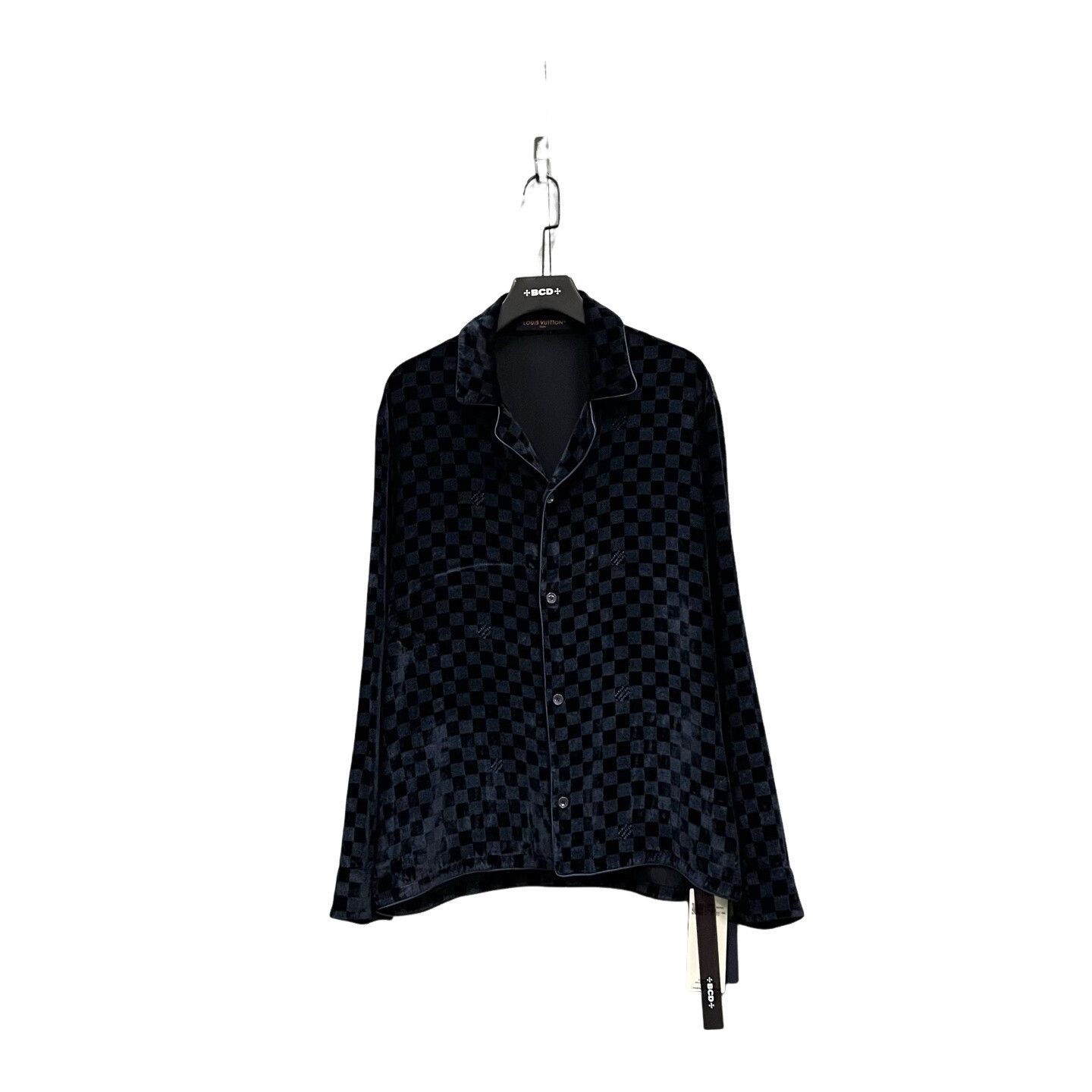 Louis Vuitton Louis Vuitton Damier Velvet Shirt Size M Size US M / EU 48-50 / 2 - 1 Thumbnail