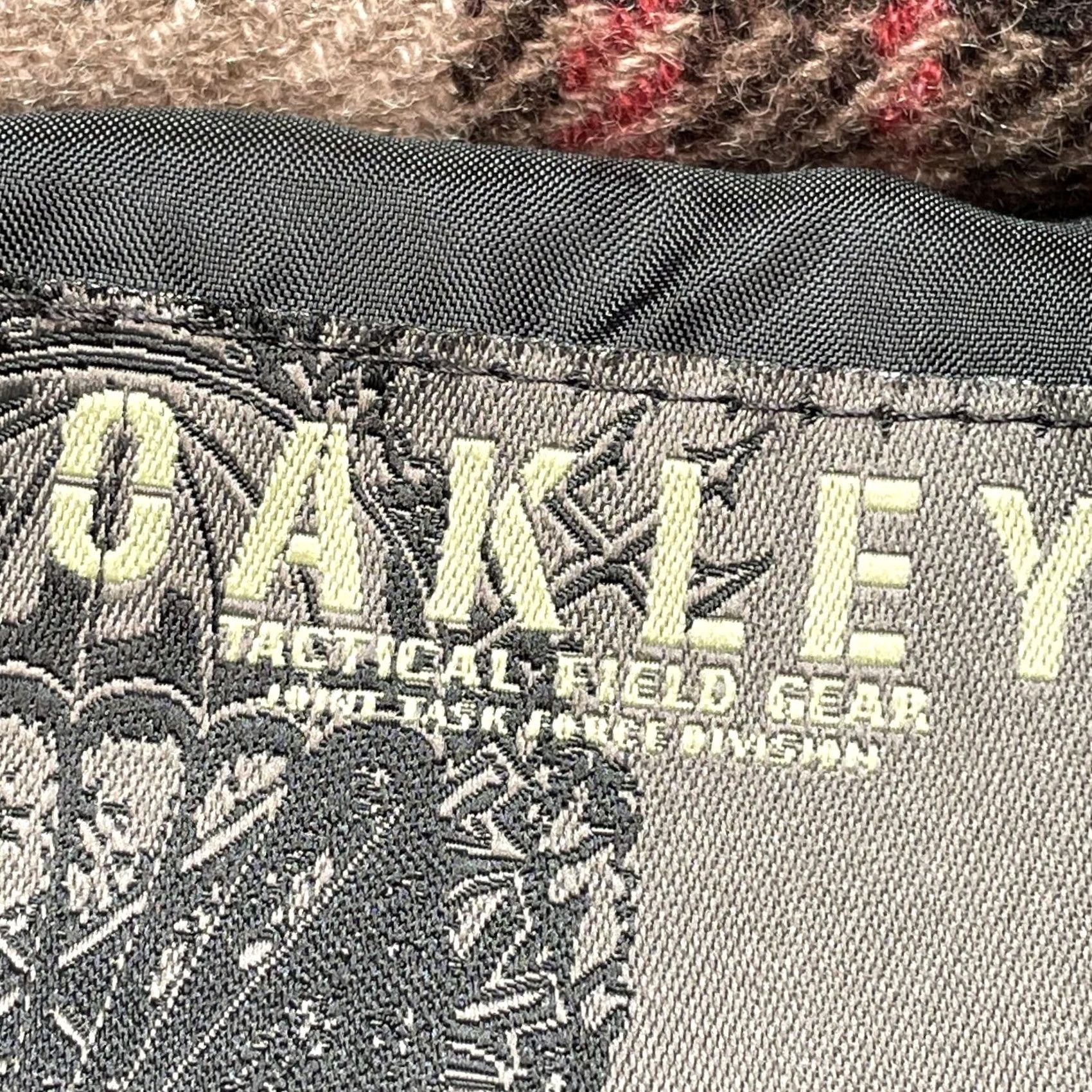 Oakley Oakley Jacket Mens 2XL Beige Red Plaid Wool Lined Military Tactical Field Gear Wool Jacket Size US XXL / EU 58 / 5 - 5 Thumbnail