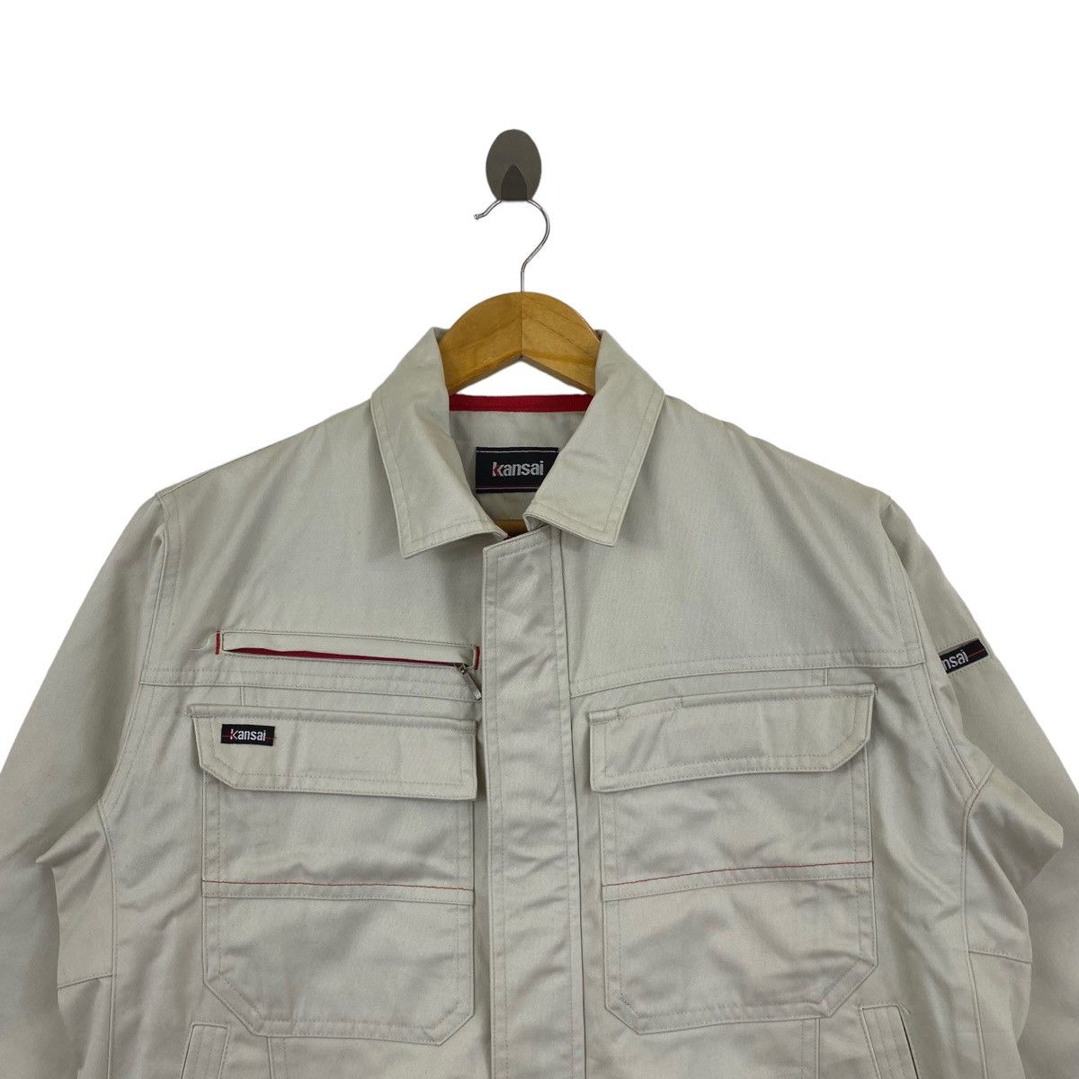 Japanese Brand × Kansai Yamamoto KANSAI By KANSAI YAMAMOTO Japanese Brand Multi Pockets Grey Size US S / EU 44-46 / 1 - 2 Thumbnail