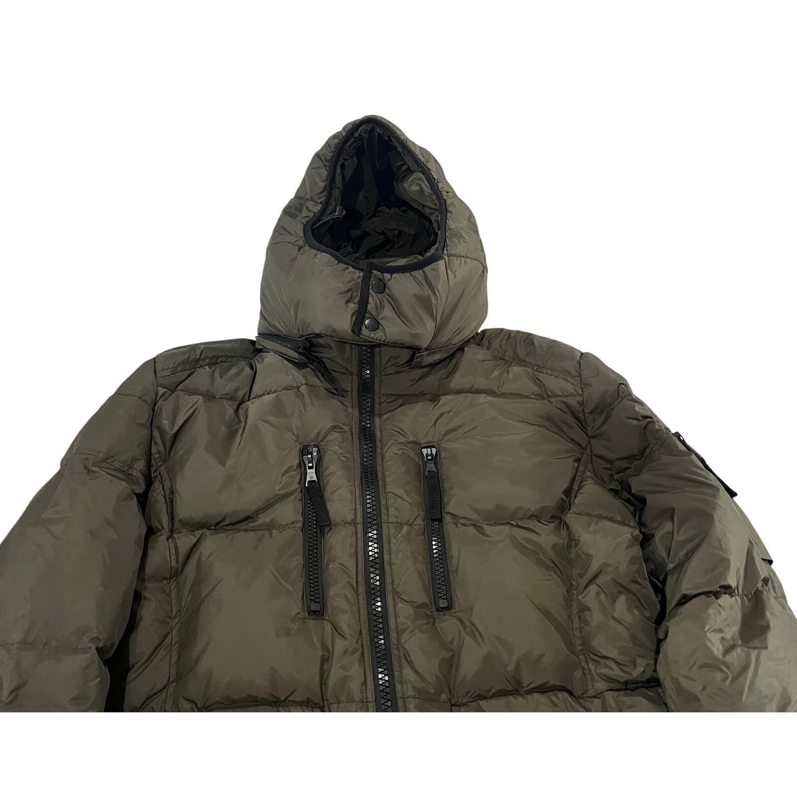 Other *R48 S13 Men's Ashton Puffer Jacket Olive-Green Small Size US S / EU 44-46 / 1 - 4 Thumbnail