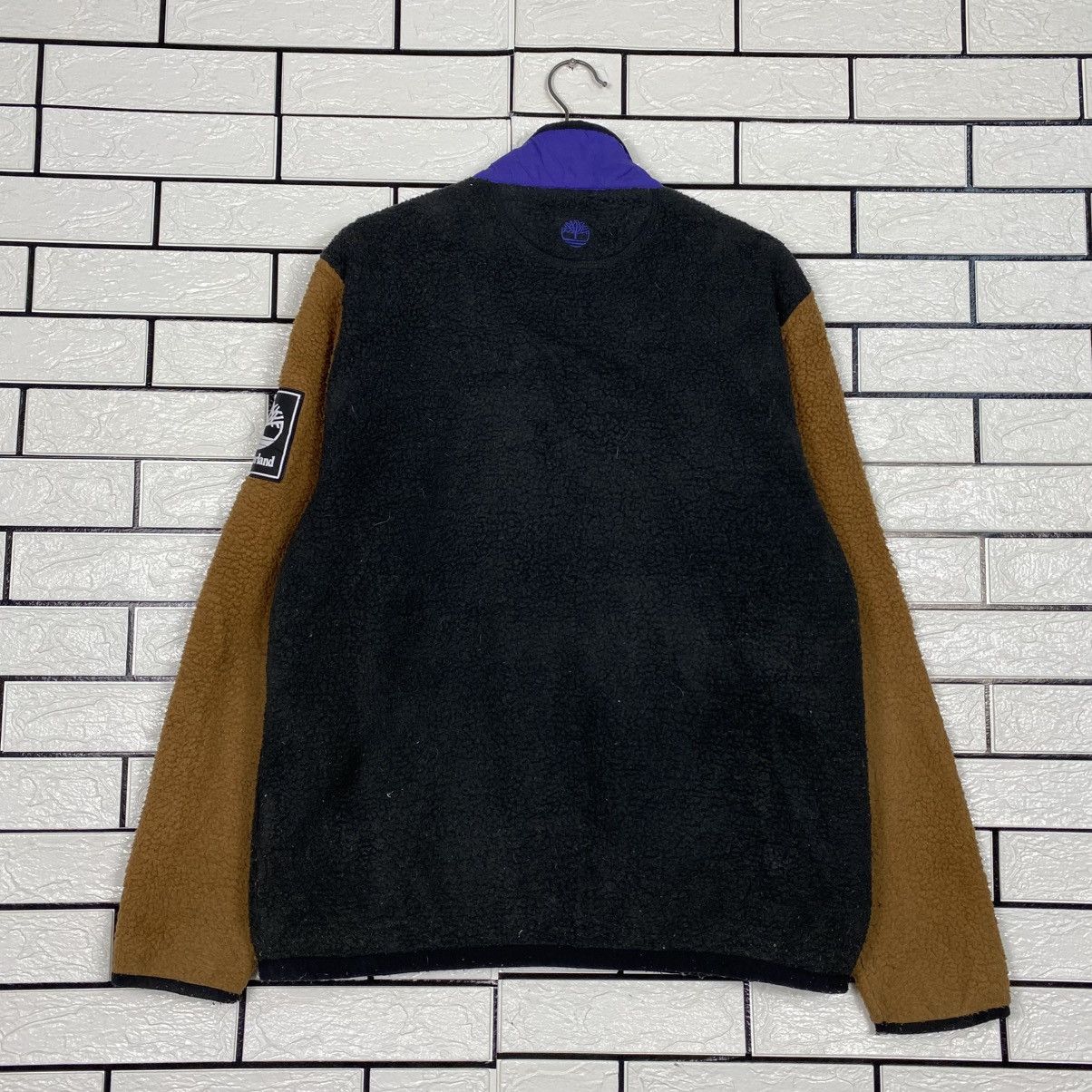 Japanese Brand 📌Fleece Sherpa Jacket Timberland Multi Color Block Size US M / EU 48-50 / 2 - 9 Thumbnail