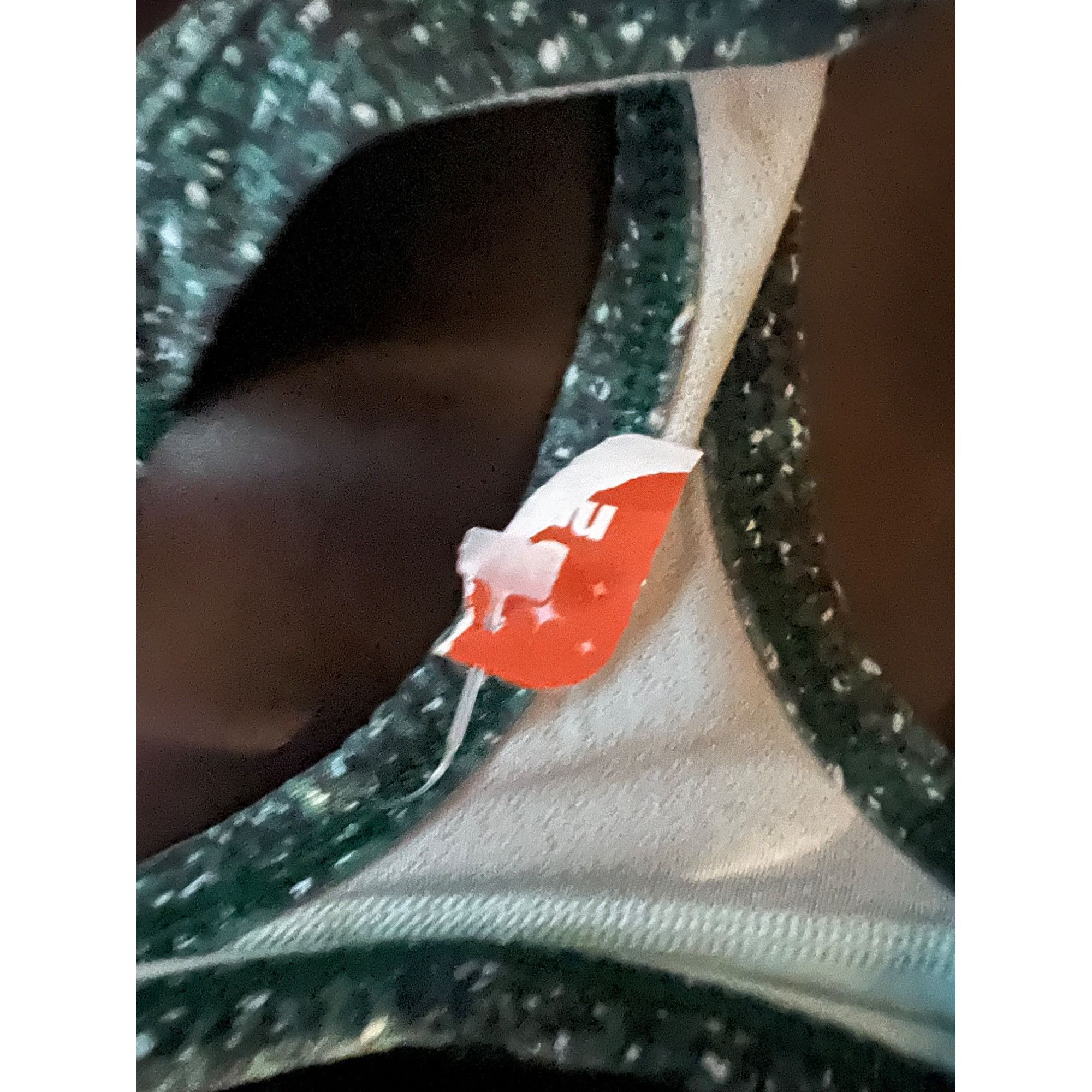 Lululemon Lululemon Splendour Sports Bra Flashback Static Seamist Fora Size ONE SIZE - 10 Thumbnail