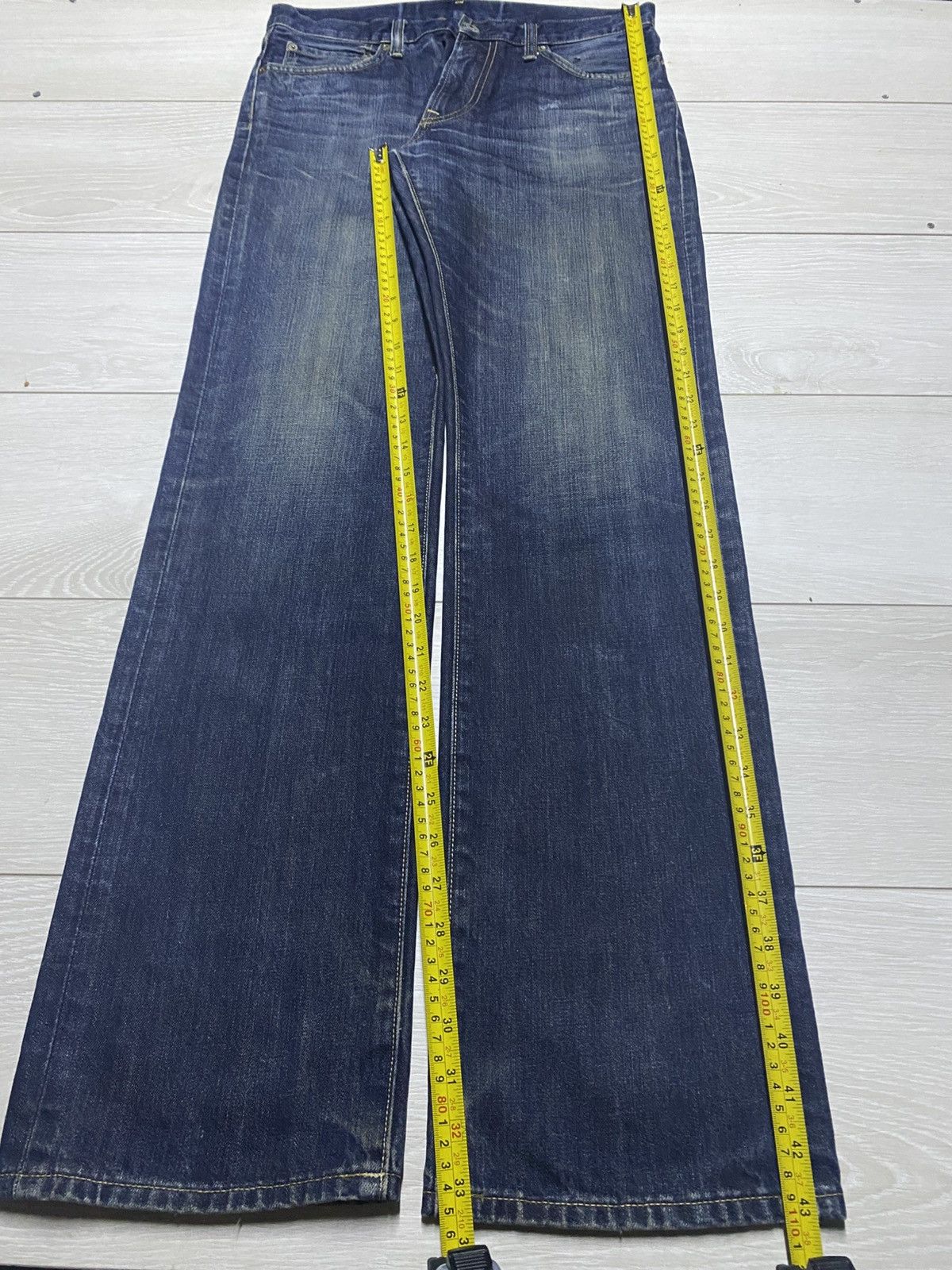 Jil Sander × Uniqlo Vintage Uniqlo UJ Grunge Distressed Loose Jeans Size US 32 / EU 48 - 13 Thumbnail