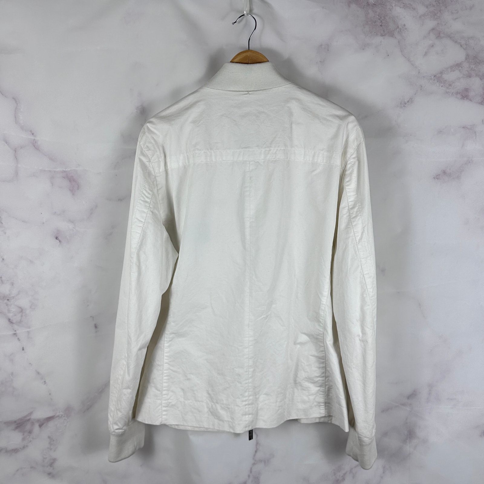 Dirk Bikkembergs S/S09 White Sports Couture Button Jacket Size US L / EU 52-54 / 3 - 11 Thumbnail