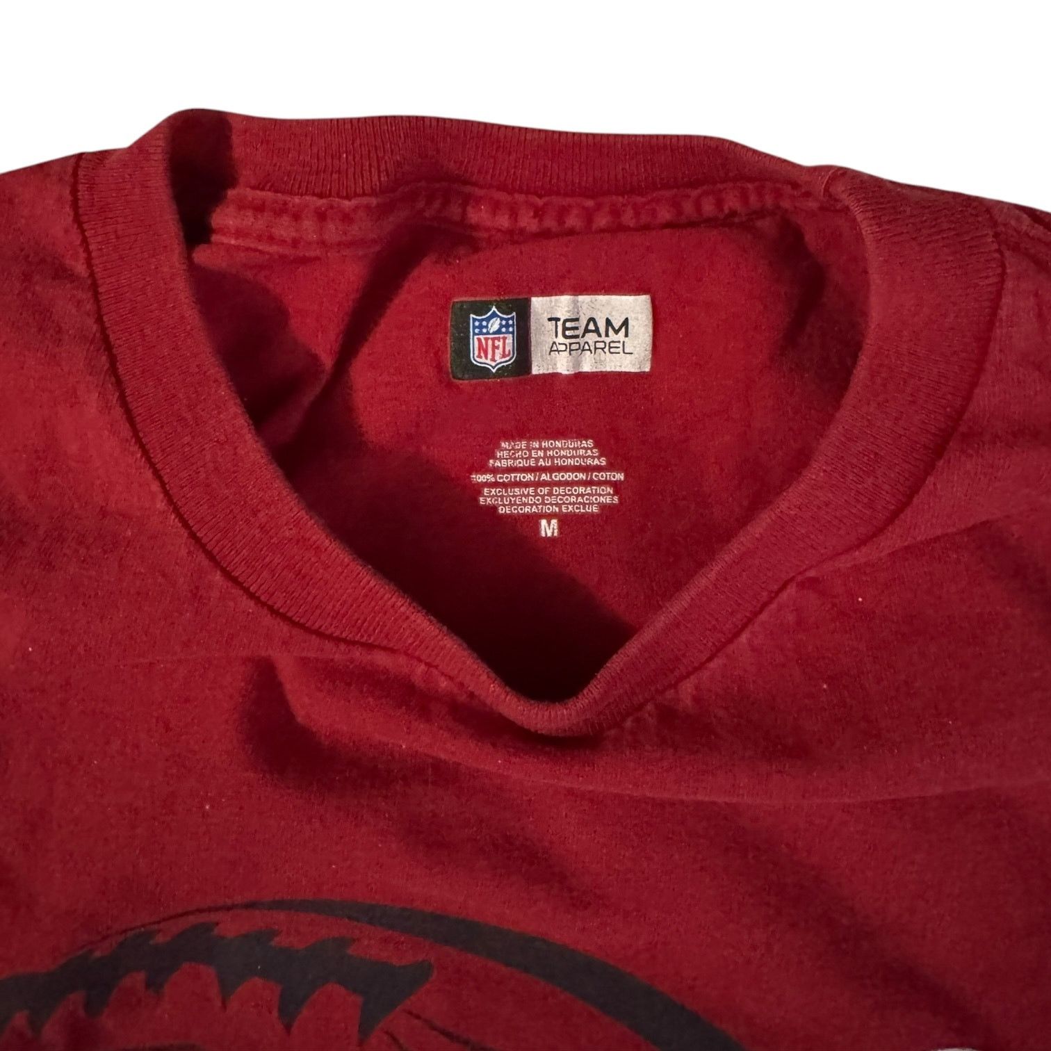 NFL NFL Team Apparel Houston Texans Football Long Sleeve Tee MED Size US M / EU 48-50 / 2 - 4 Thumbnail