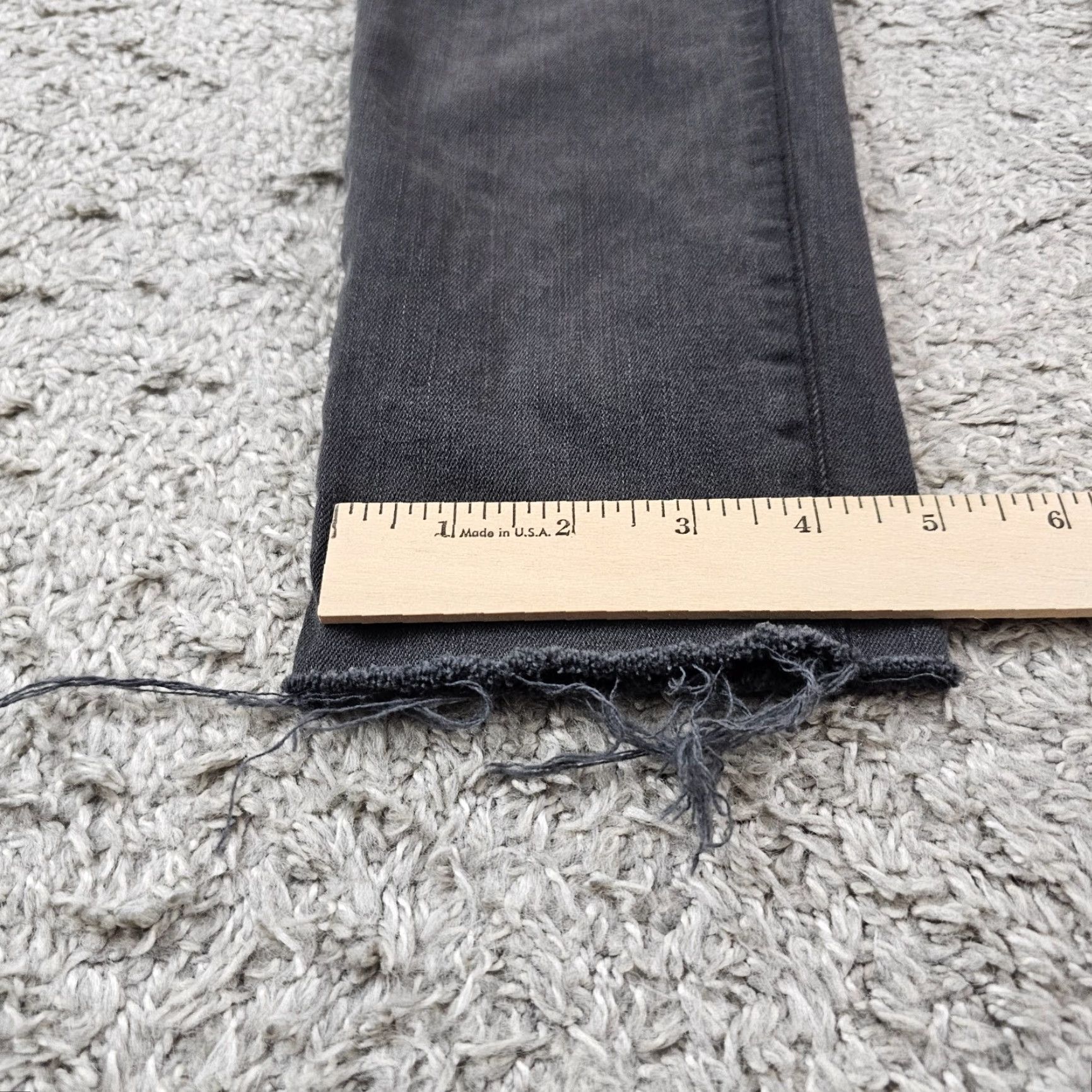 Vintage AG Adriano Goldschmied Jeans Womens Black 29 Mid Rise Ankle Skinny 29x28 Size 29" - 7 Thumbnail