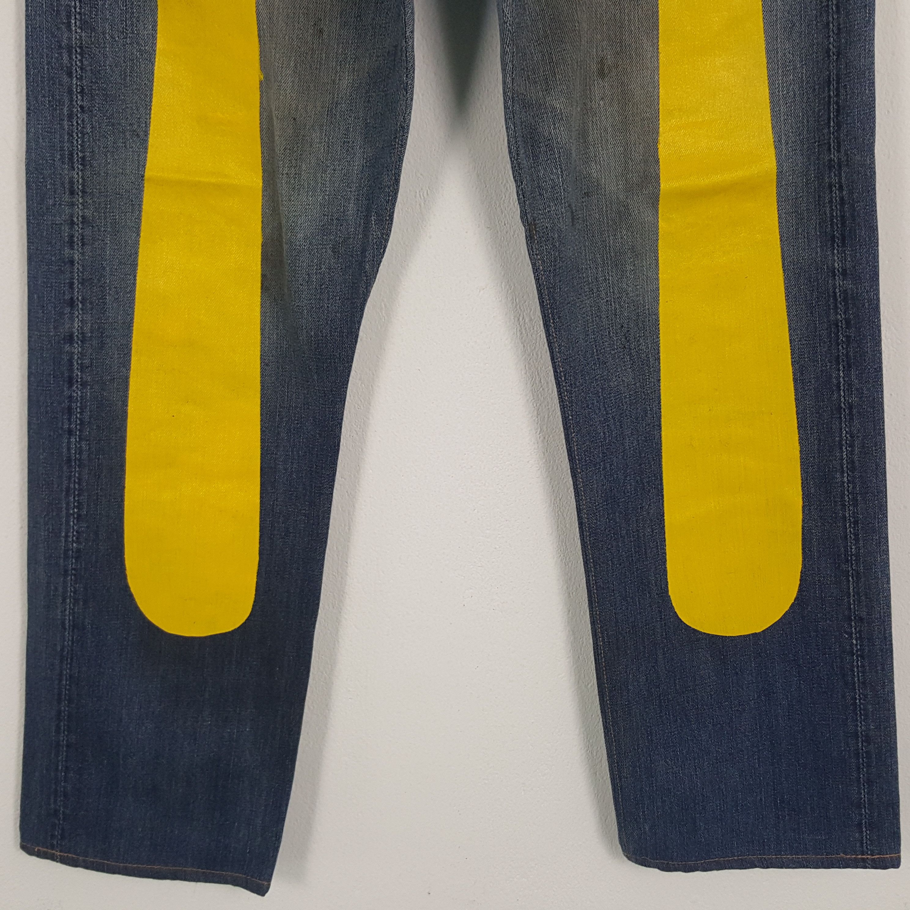 Evisu × Japanese Brand × Vintage Vintage Evisu Japanese Brand Daicock Custom Art Denim Jeans Size US 30 / EU 46 - 3 Thumbnail