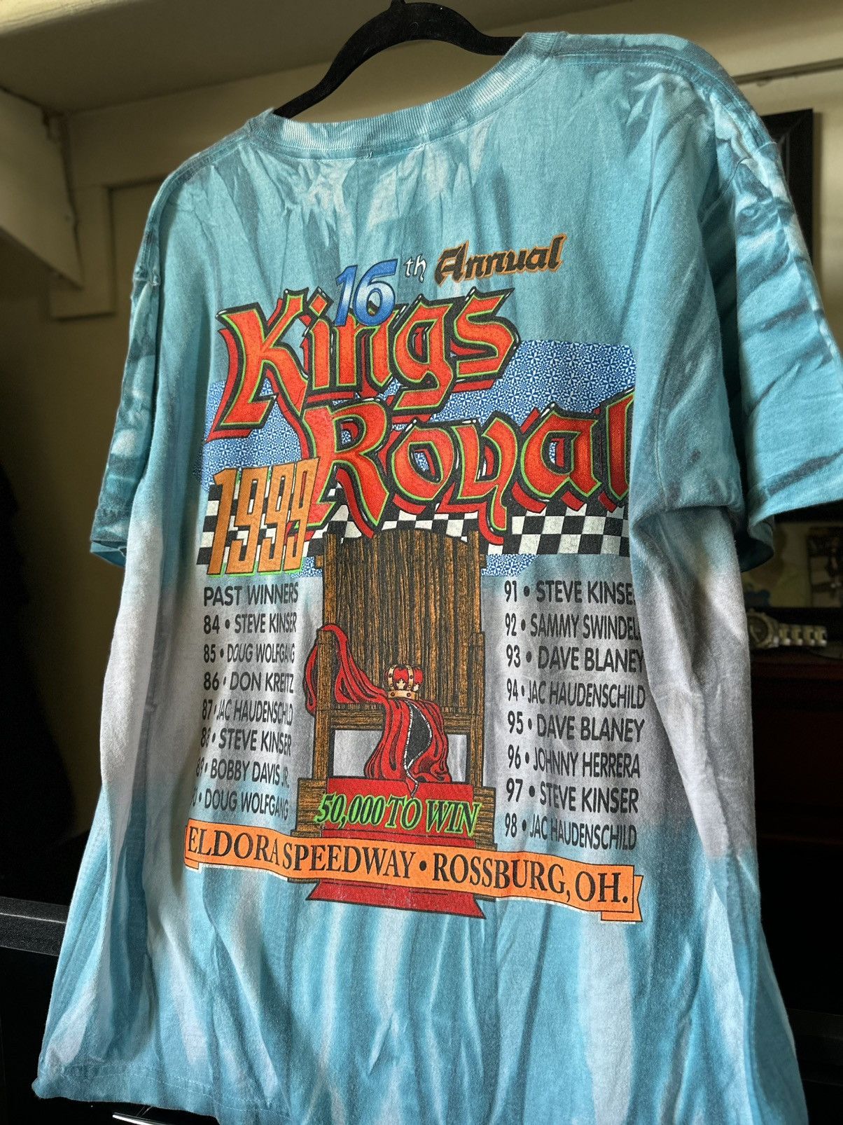 Vintage Vintage 90’s Kings Royal Race TShirt Size US XL / EU 56 / 4 - 3 Thumbnail