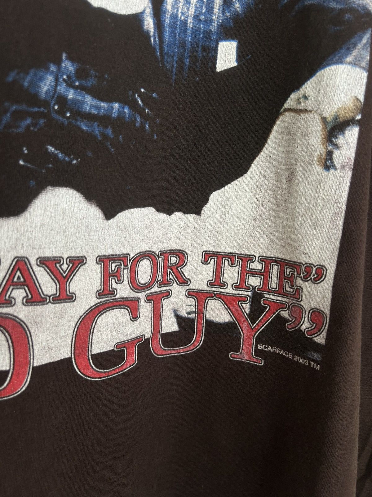 Vintage Vintage Scarface “Make Way For The Bad Guy” Graphic T-shirt Size US XXL / EU 58 / 5 - 4 Thumbnail
