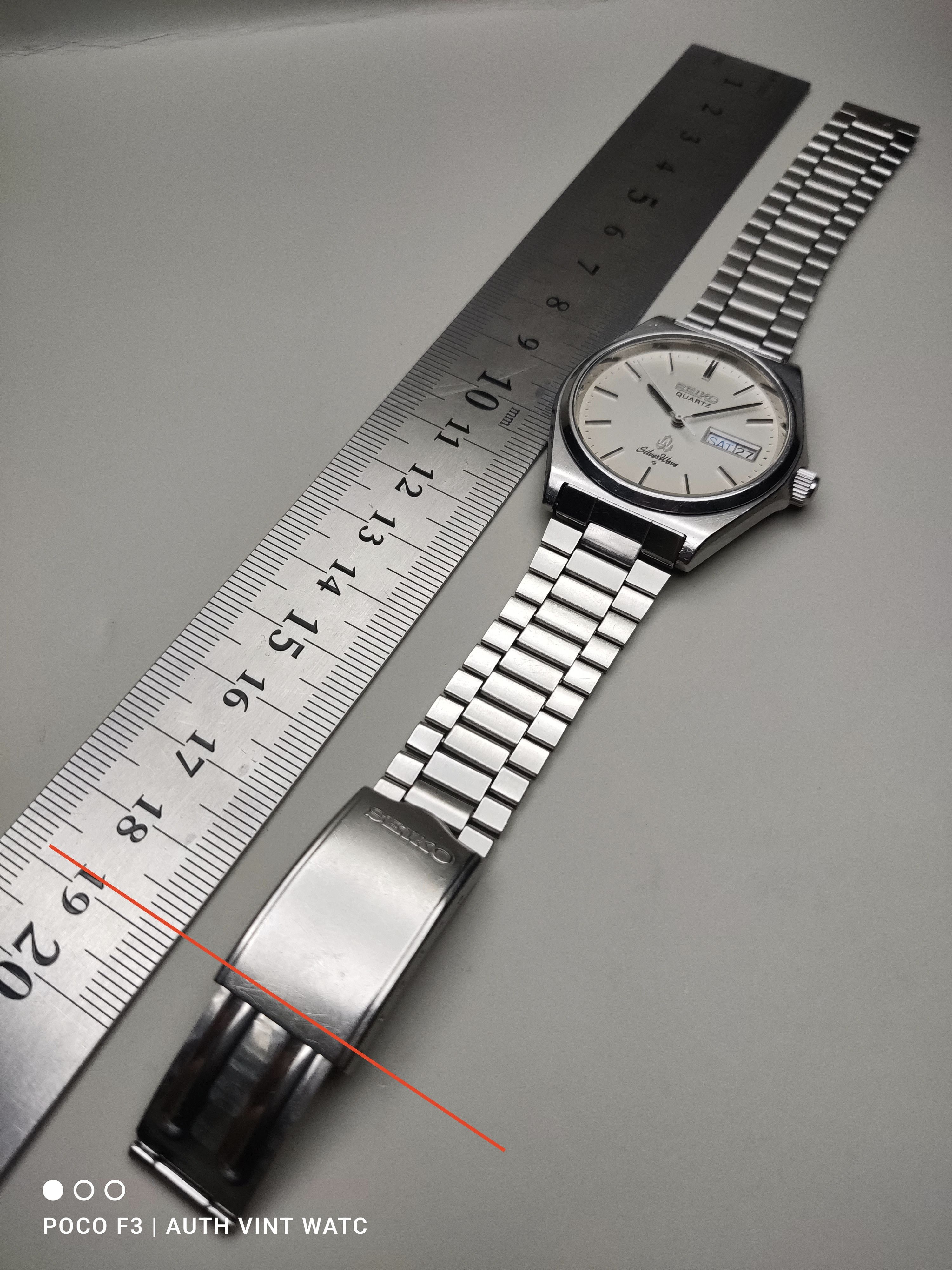 Seiko Rare Authentic Vintage Seiko Quartz SilverWave 8229-8000 Size ONE SIZE - 16 Thumbnail