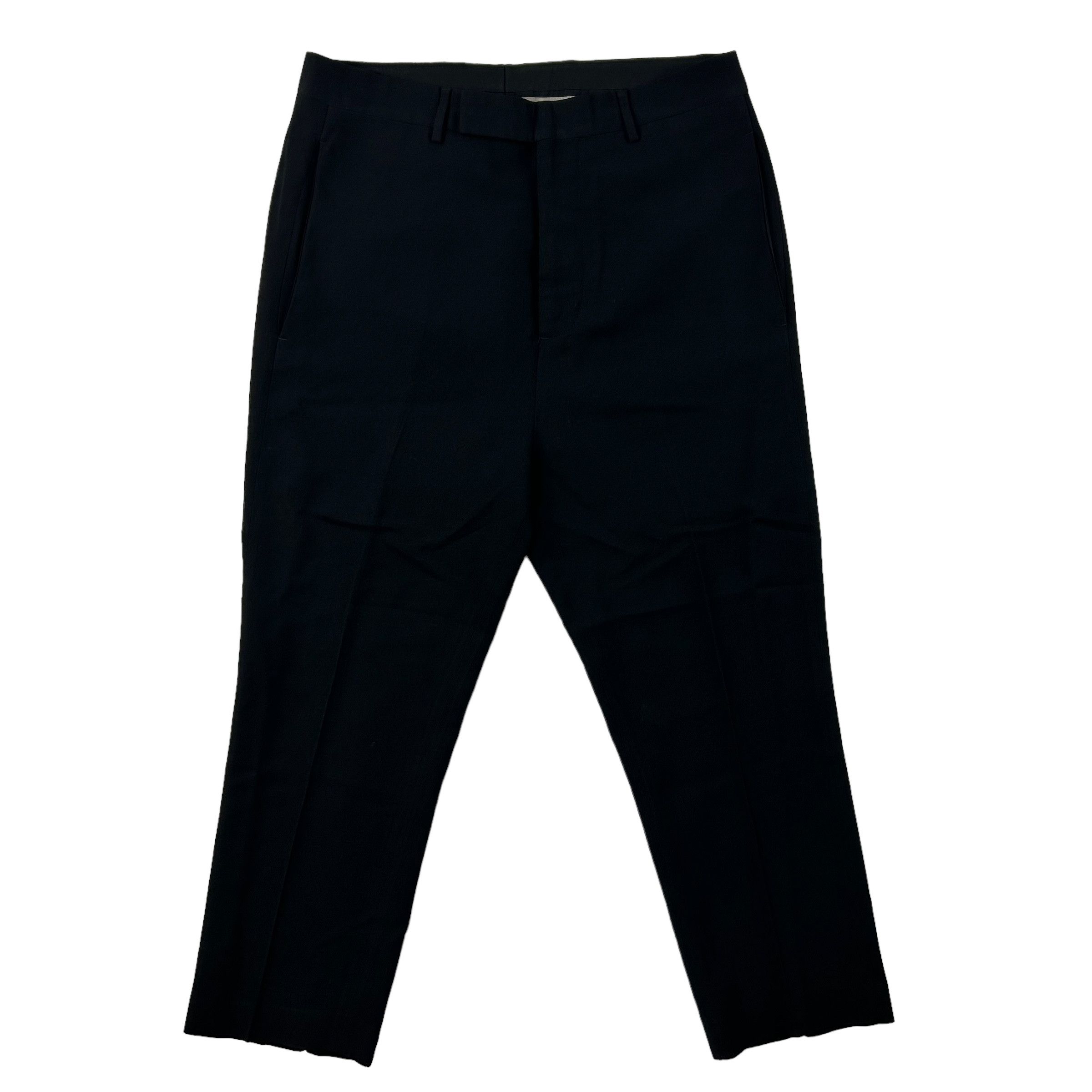 image of Rick Owens Phlegethon Ss21 Dress Pants in Black, Men's (Size 32)