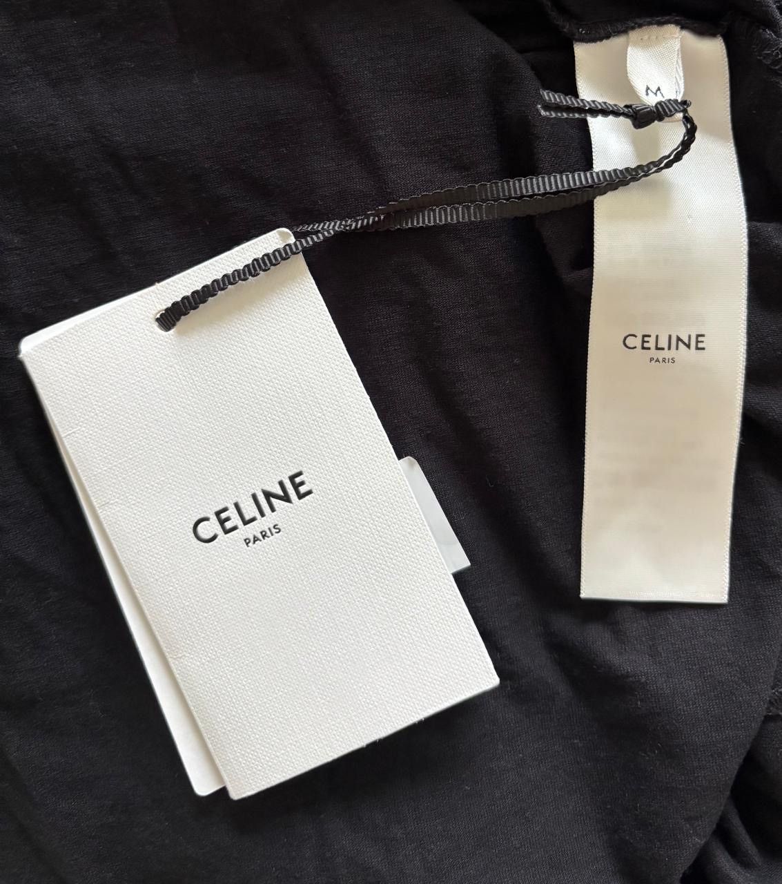 Celine Skater Layered Logo Print Longsleeve T-shirt Size US M / EU 48-50 / 2 - 8 Thumbnail