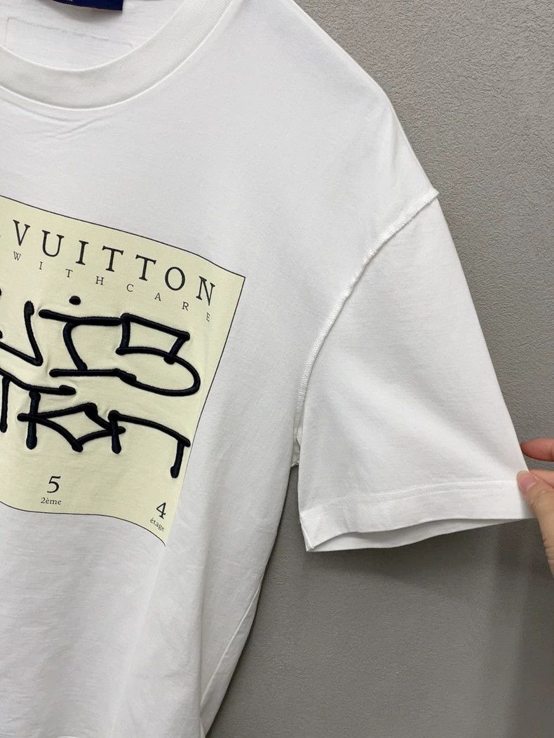 Louis Vuitton Louis Vuitton White short sleeve T-shirt Size US L / EU 52-54 / 3 - 4 Thumbnail
