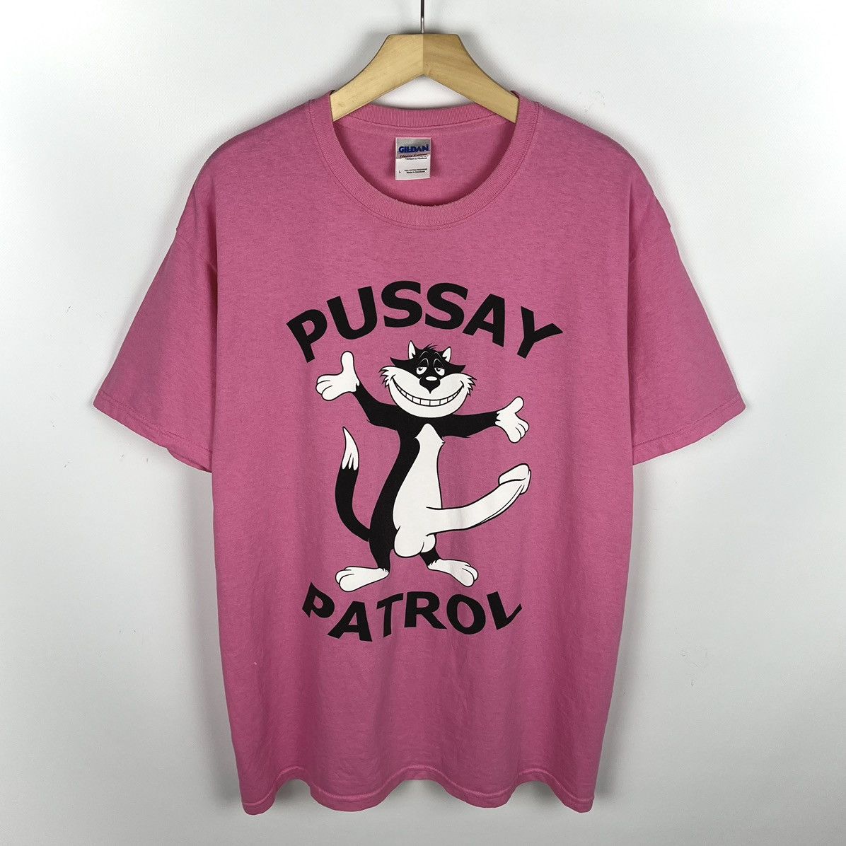 Vintage Vintage Pussy Patrol 18+ adult humor tee 00’s Size US L / EU 52-54 / 3 - 1 Thumbnail