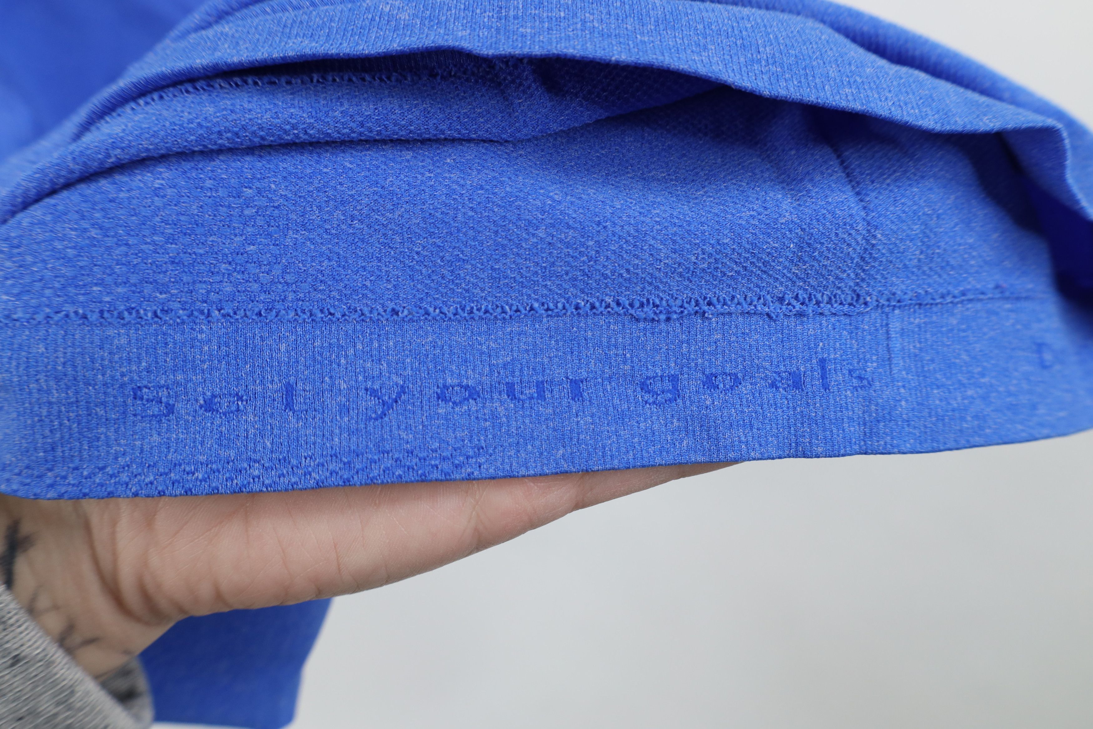 Lululemon Lululemon Tech Short Sleeve Training Gym T-Shirt Blue Knit Size M / US 6-8 / IT 42-44 - 10 Thumbnail