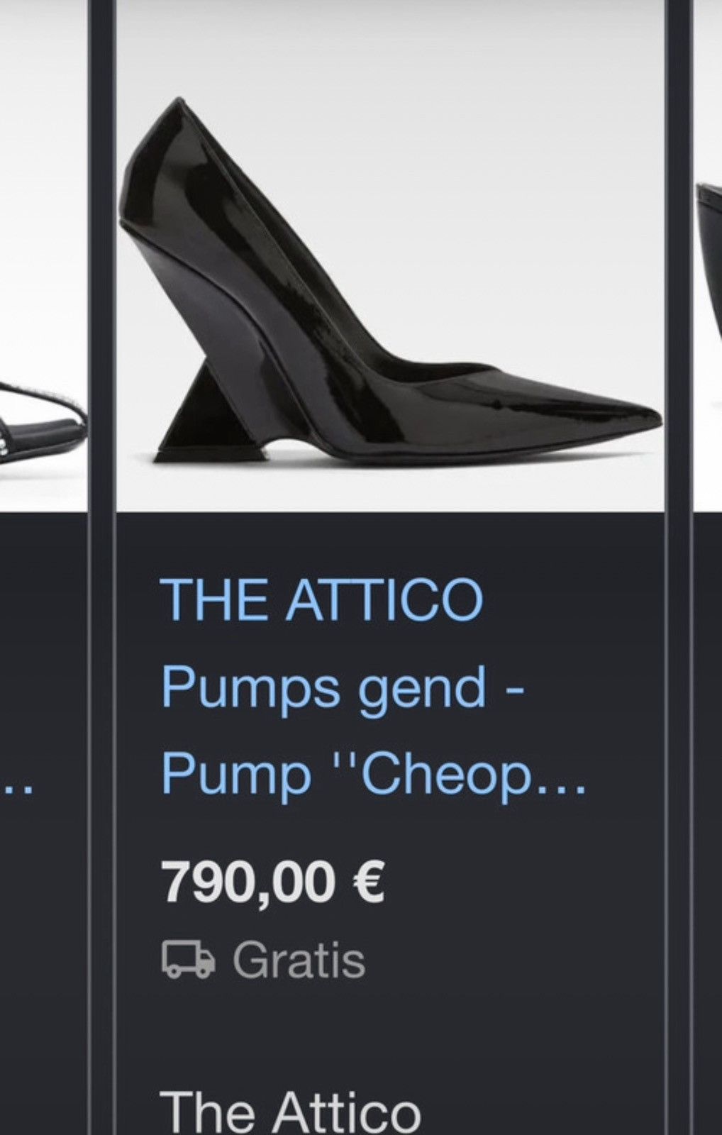 The Attico The Attico pumps gend laque black 39 Size US 8 / IT 38 - 5 Thumbnail