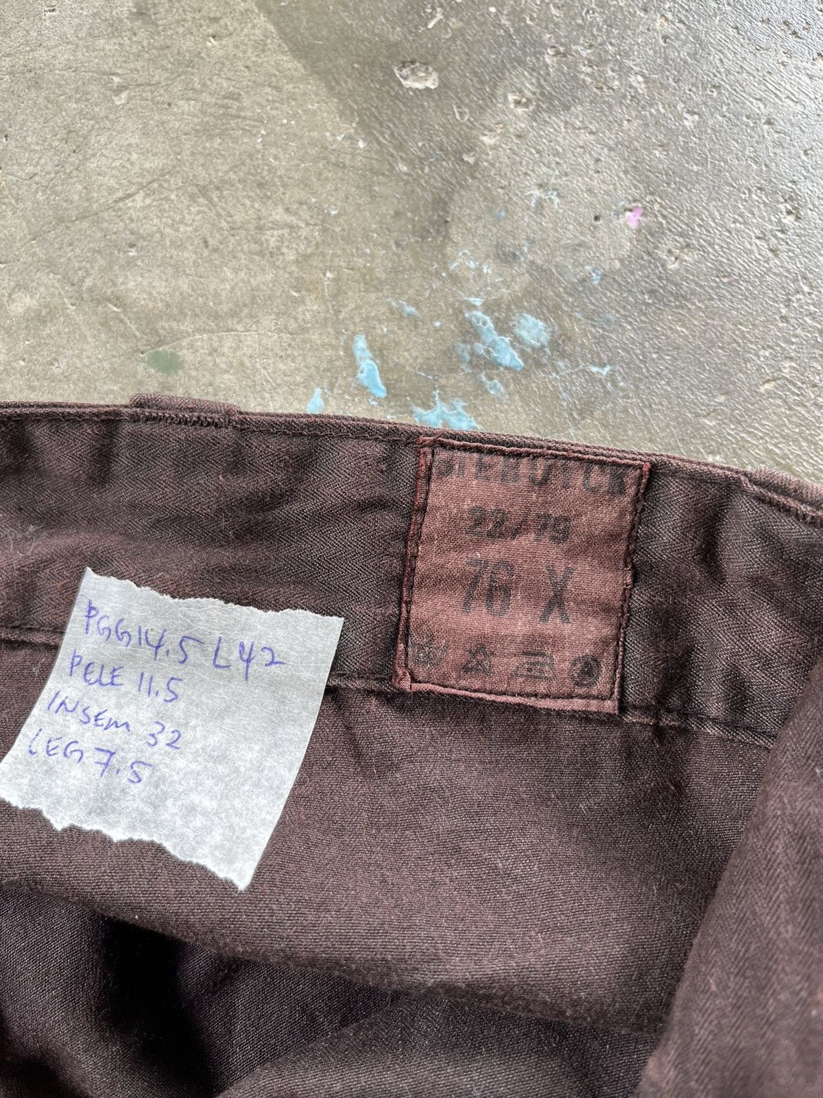 Japanese Brand × Vintage ⚡️RARE⚡️Vintage Bushpants Double Knee Cargo Pants Japan 80s Size US 26 / EU 42 - 7 Thumbnail