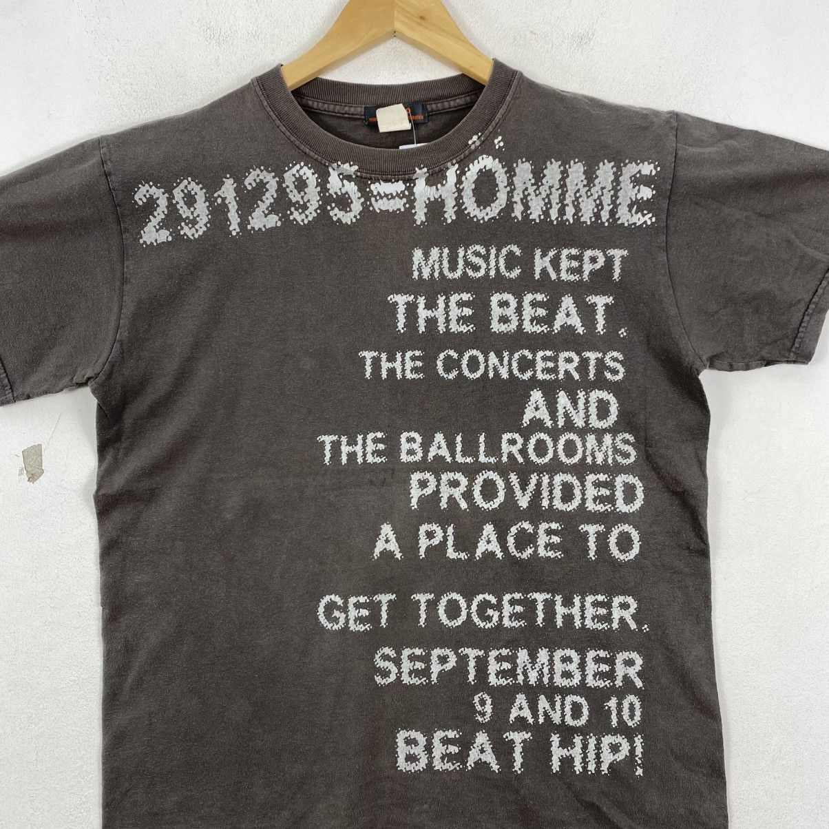 291295=Homme Vtg Pazzo Japanese Streetwear Graphic Tee Grey M 90s Cyber Size US M / EU 48-50 / 2 - 4 Thumbnail