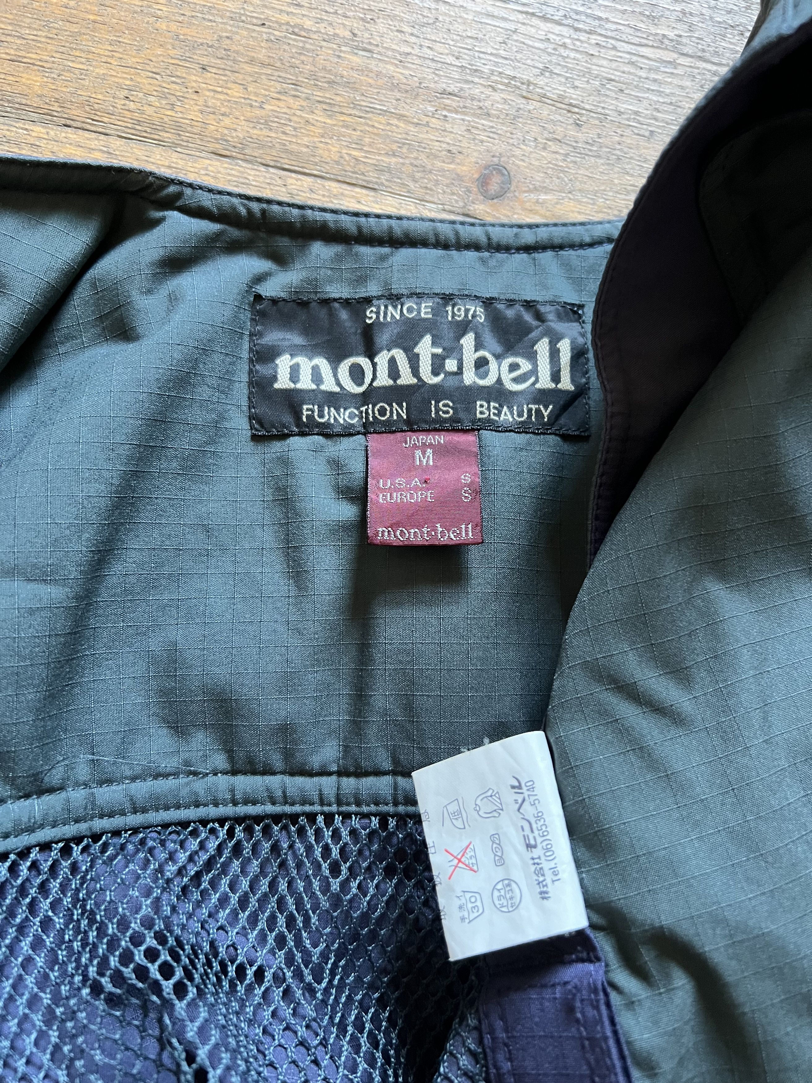 Goretex Mont-Bell Vintage Japanese Nylon Multi Pocket-Vest 1990s Size US S / EU 44-46 / 1 - 5 Thumbnail