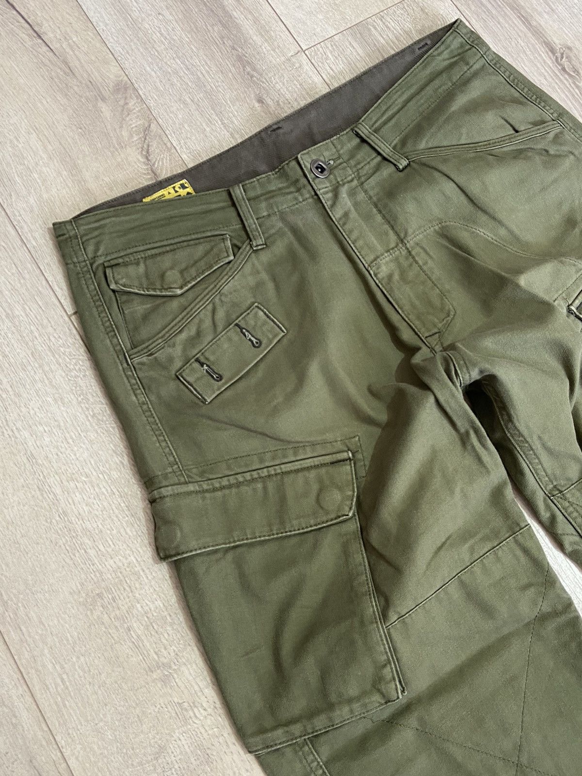 G-Star × Vintage G star raw vintage pants cargo y2k style 32x30 Size US 32 / EU 48 - 11 Thumbnail